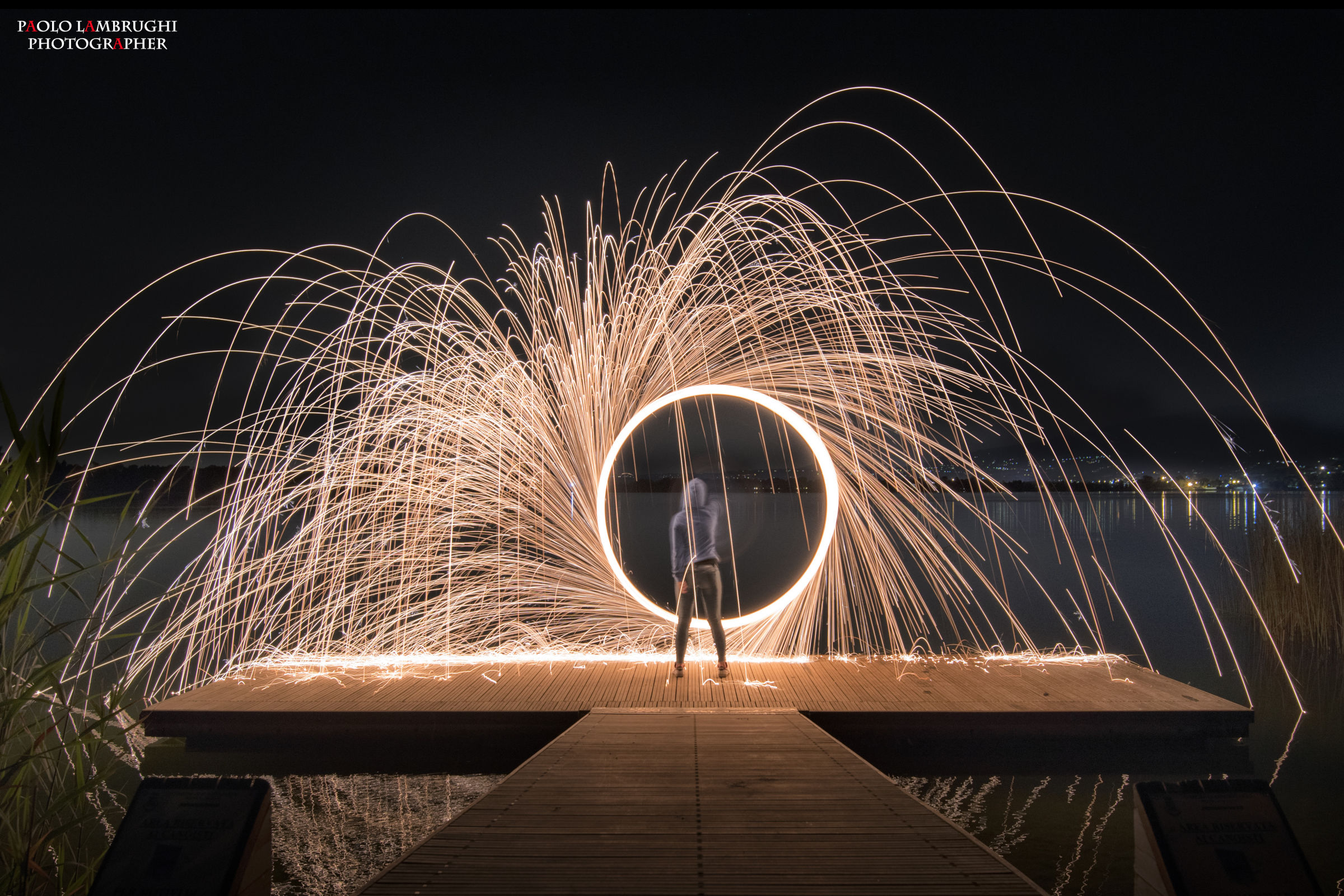 First test of steel wool