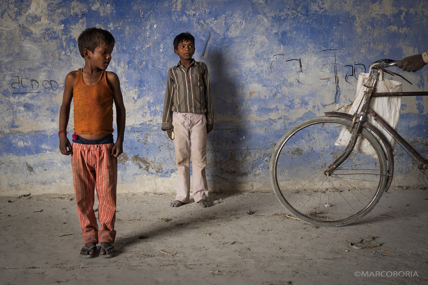 at the cement factory's