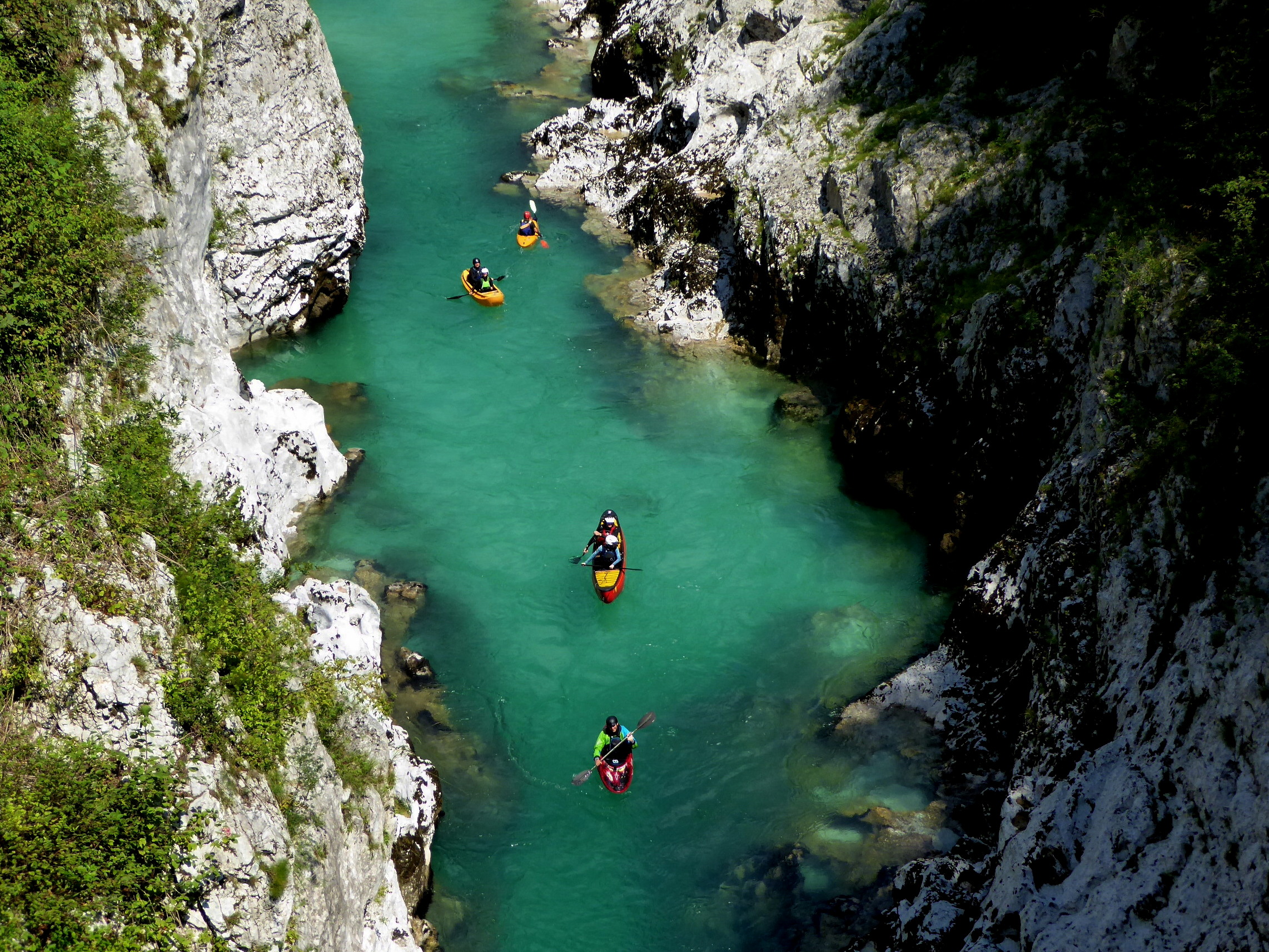The Soca River in Kobarid