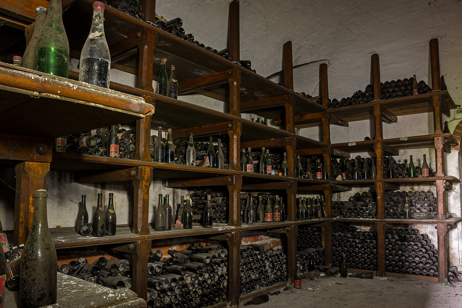 The room of the bottles