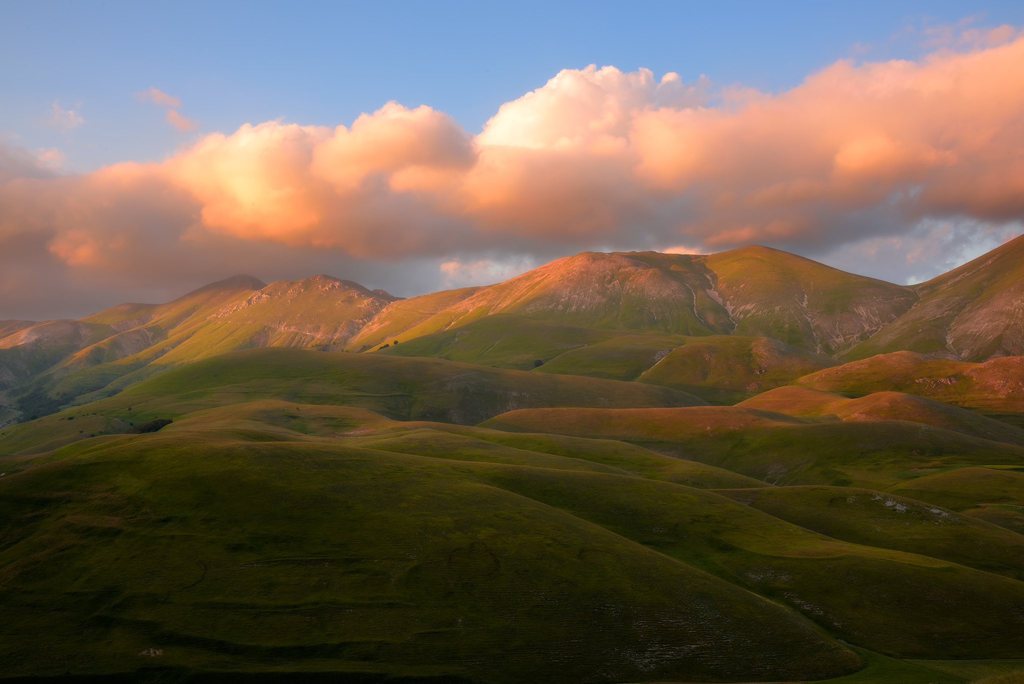 Sibillini al tramonto