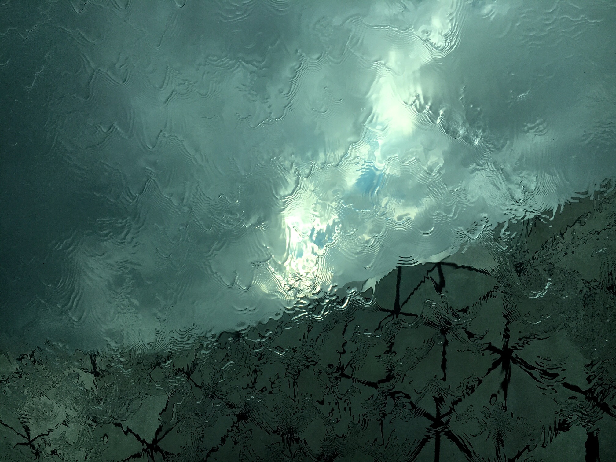 Temporal isto from a glass