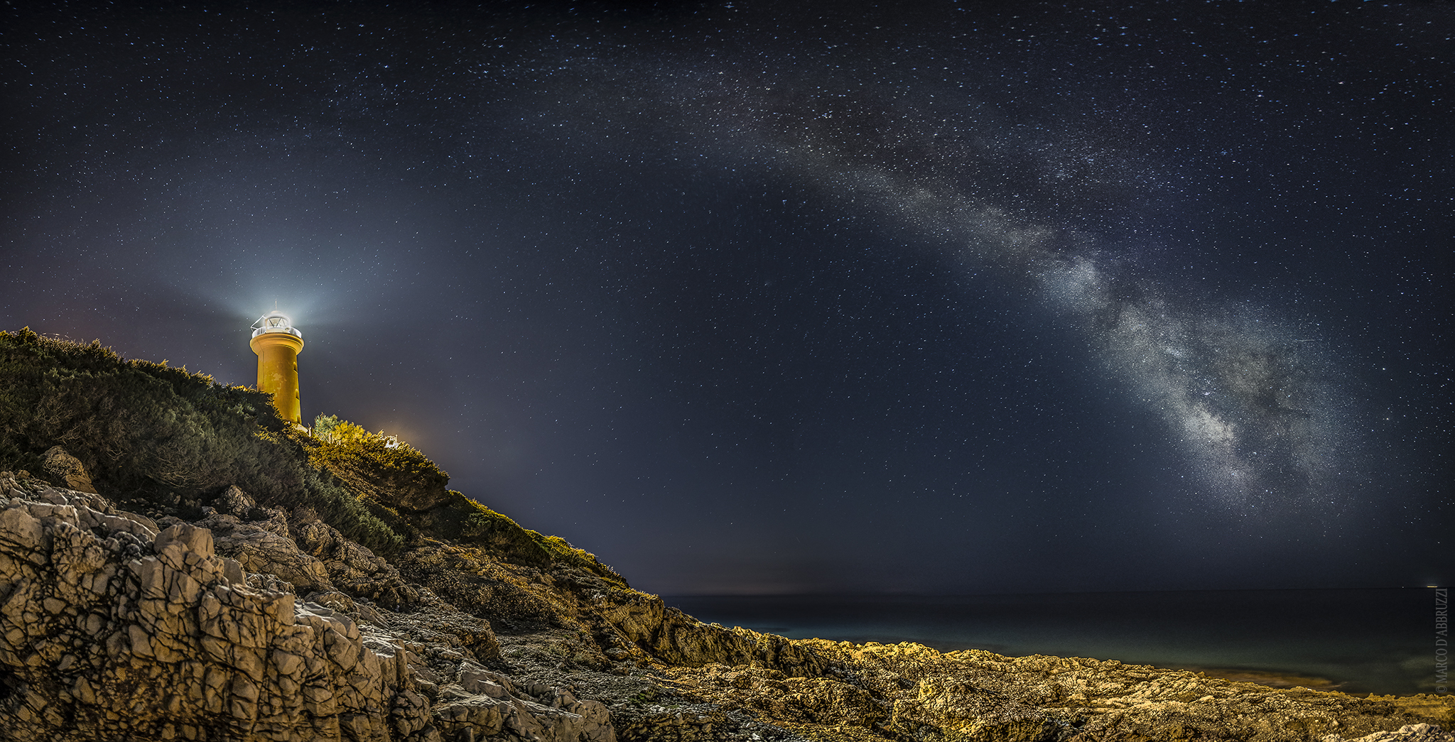 Milky way at Circeo