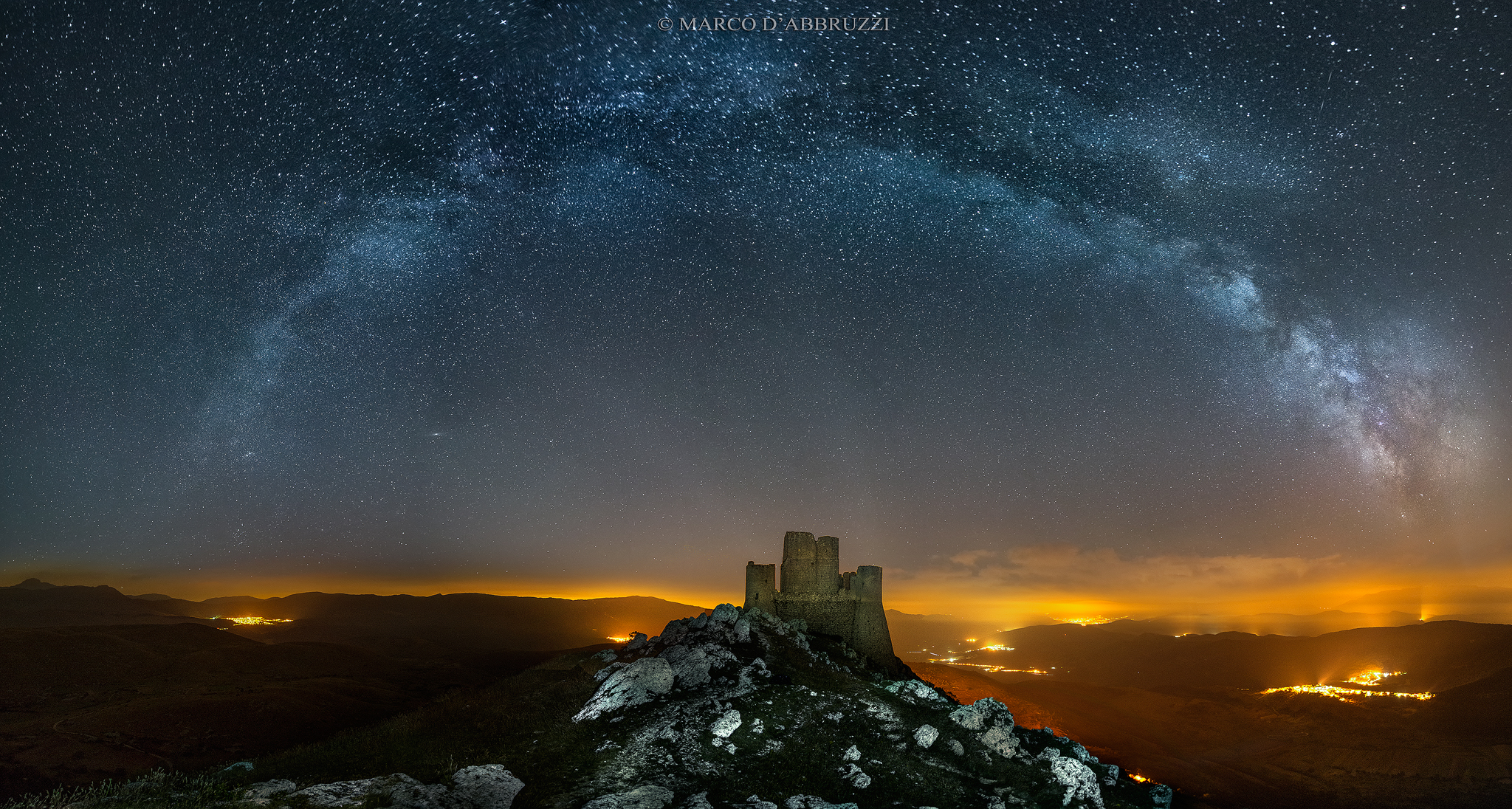 Rocca Calascio to 180 °