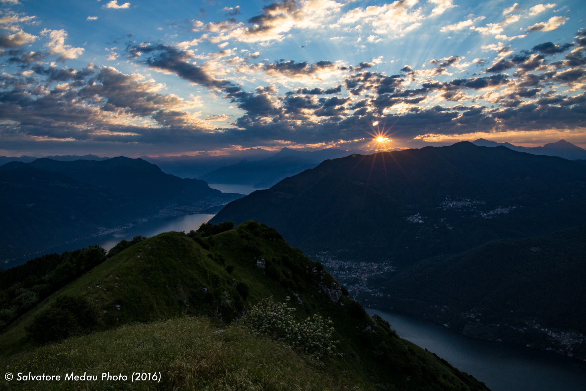 Sunrise on Mount Colmegnone