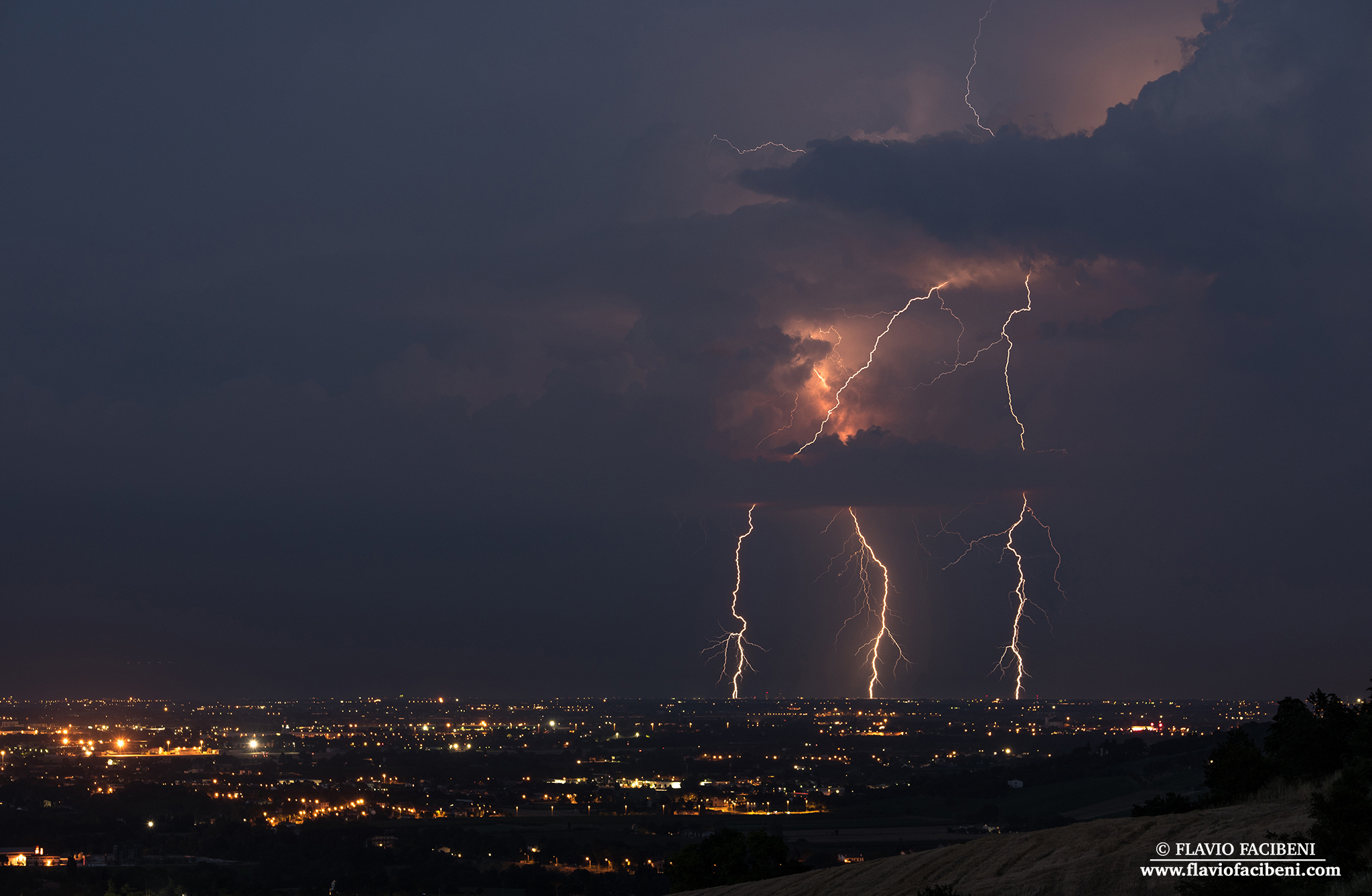 Fulmini sull'adriatico