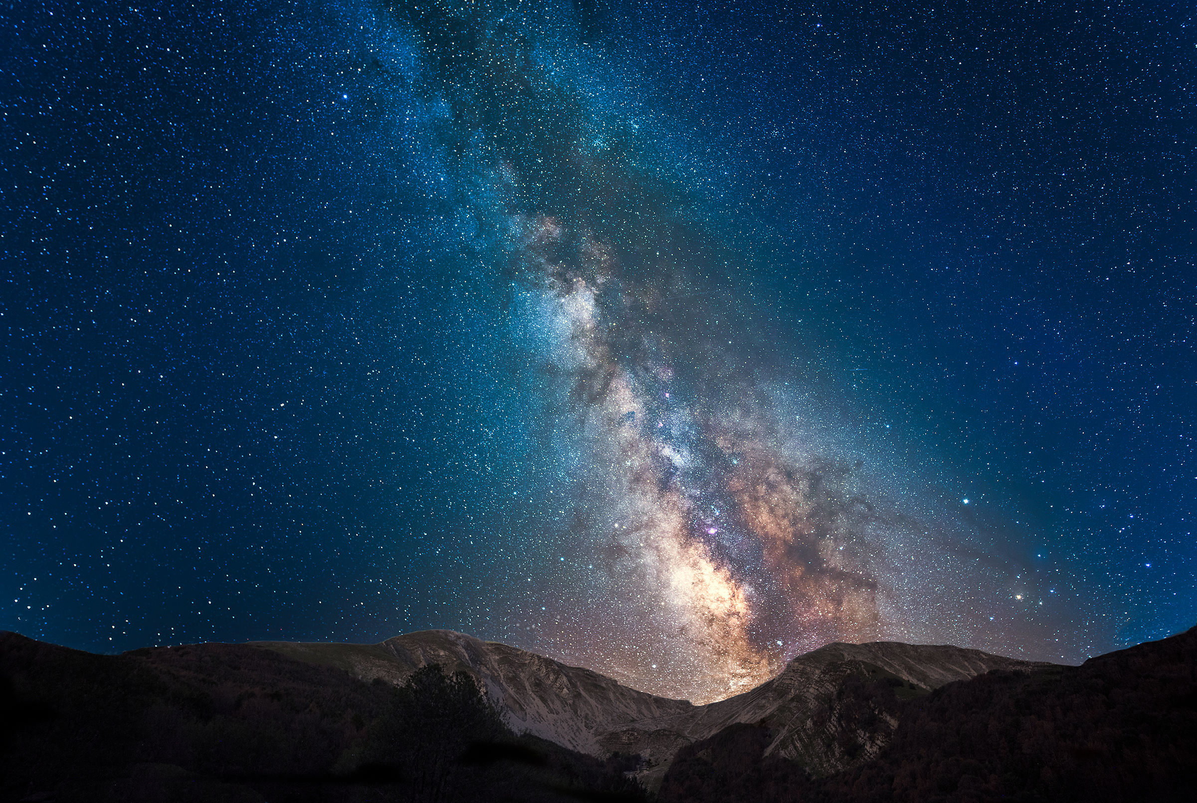 Milky Way in South Italy