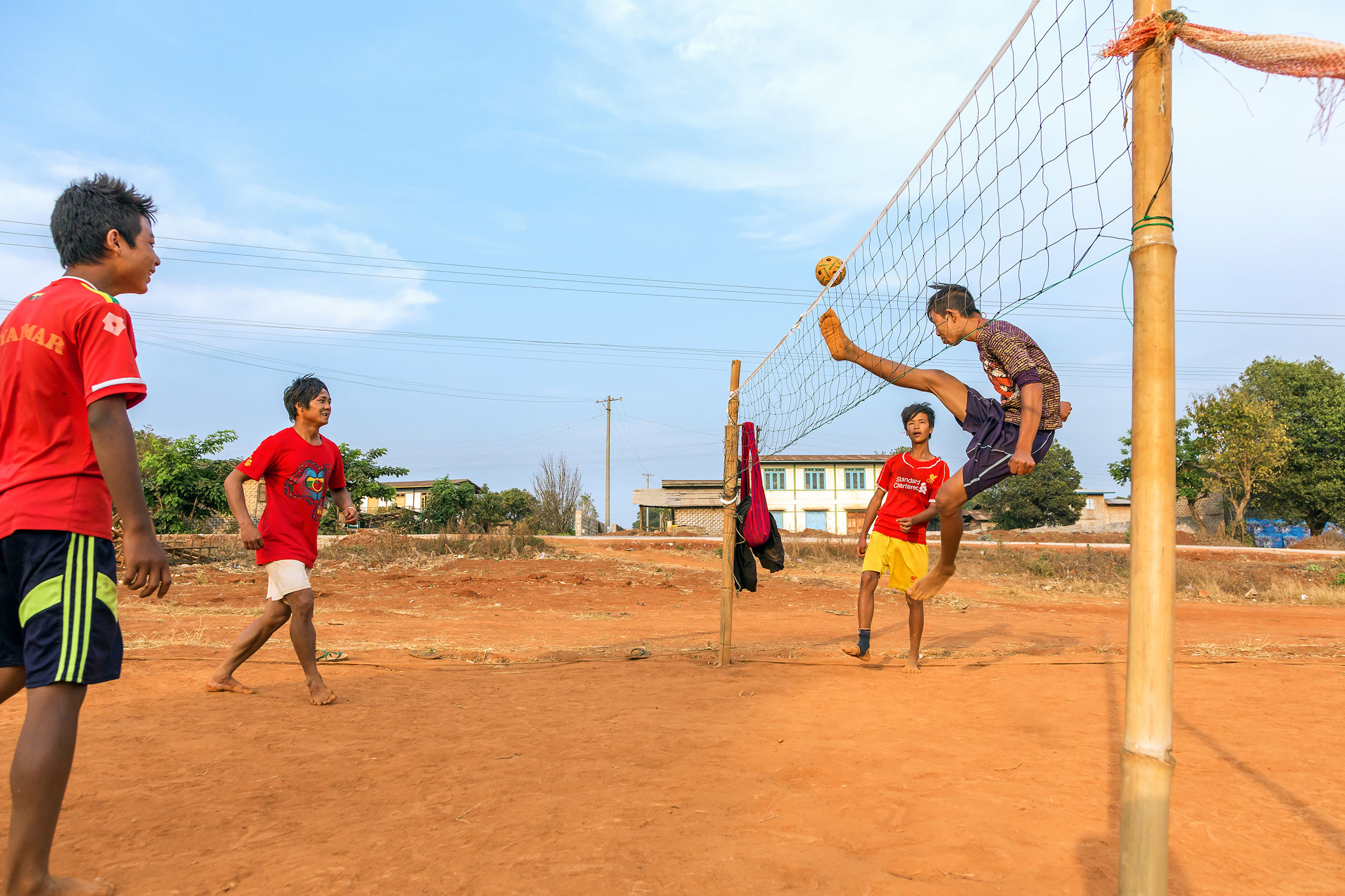 The other volleyball