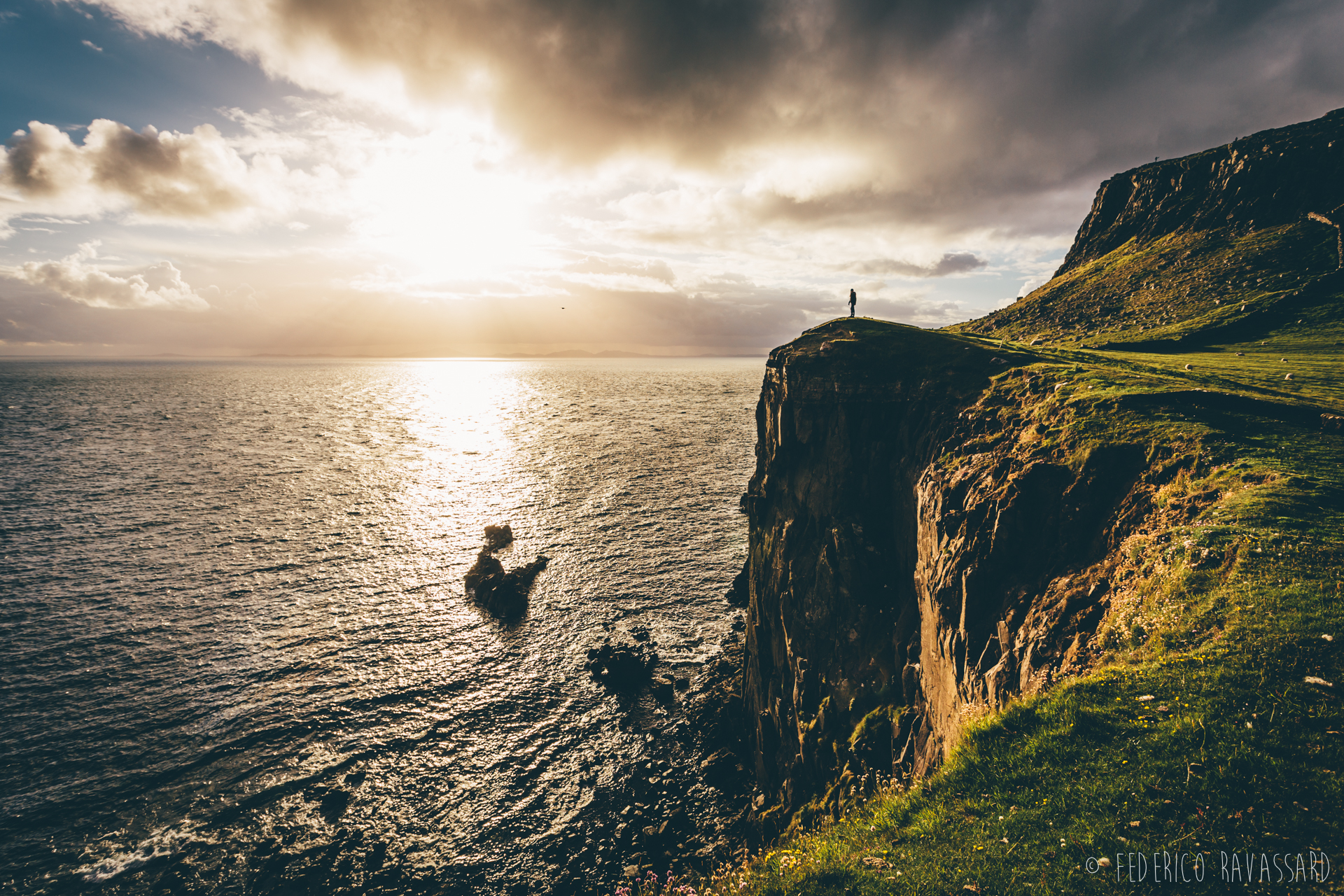 Tramonto sull'Isola di Skye