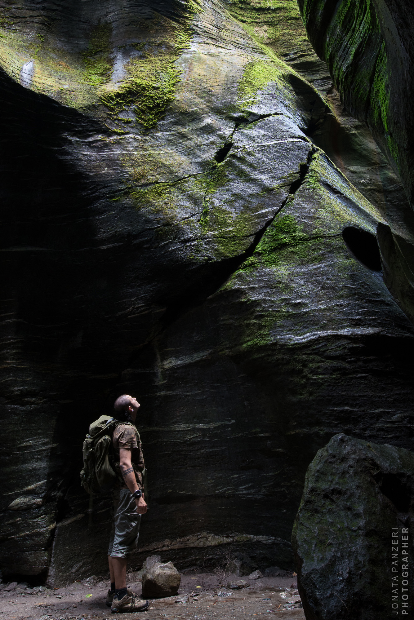 Autoscatto tra gli orridi