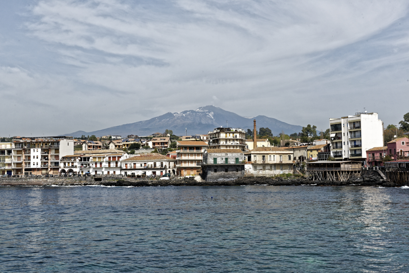Etna from Capo Mulini