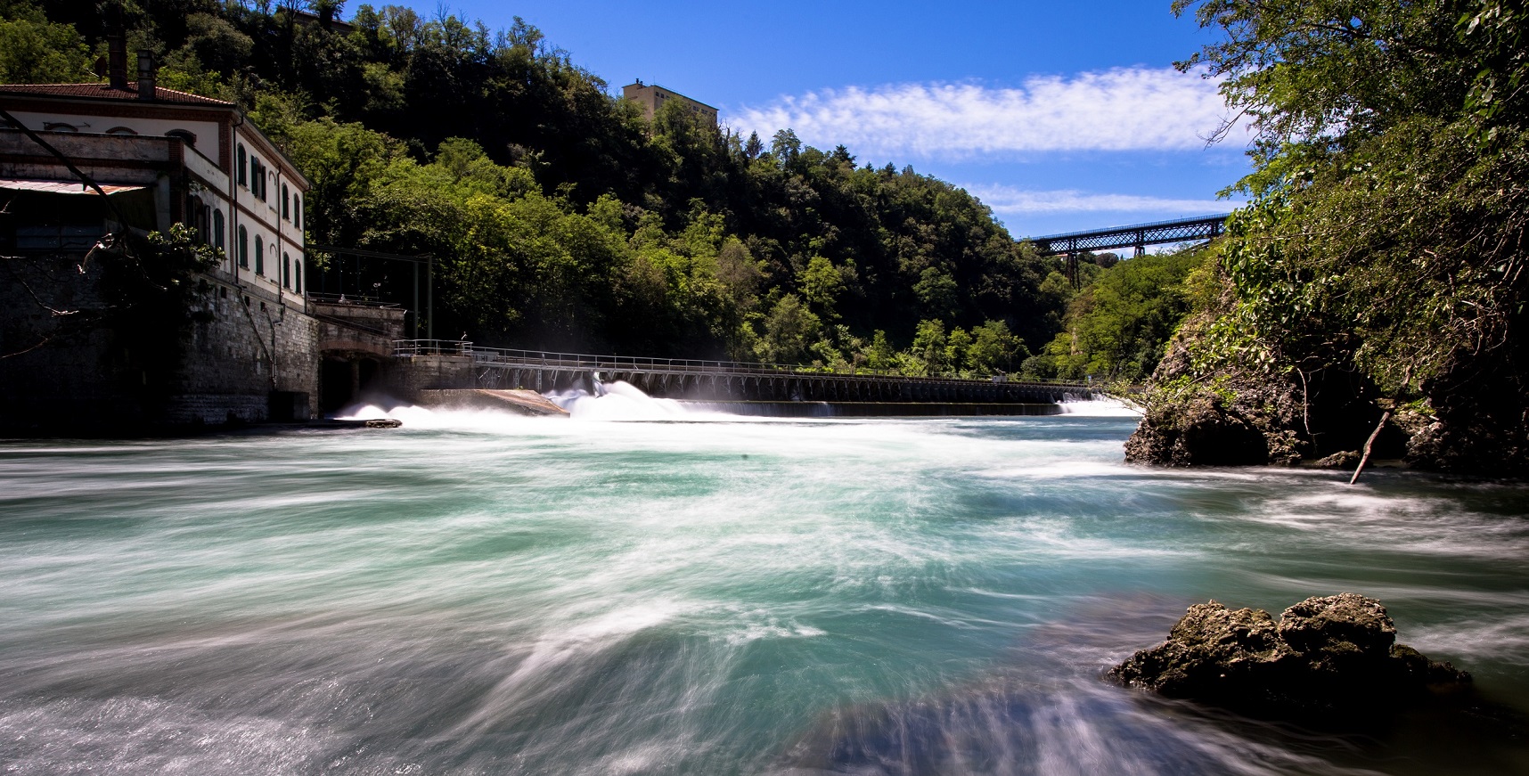 There over the bridge