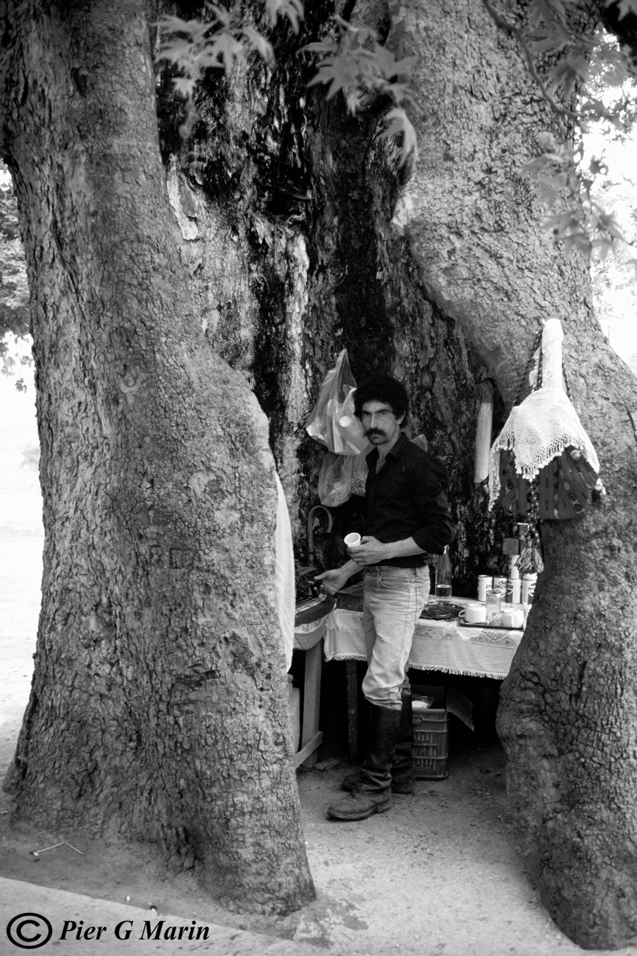 Crete, Moni Preveli Monastery, 1988