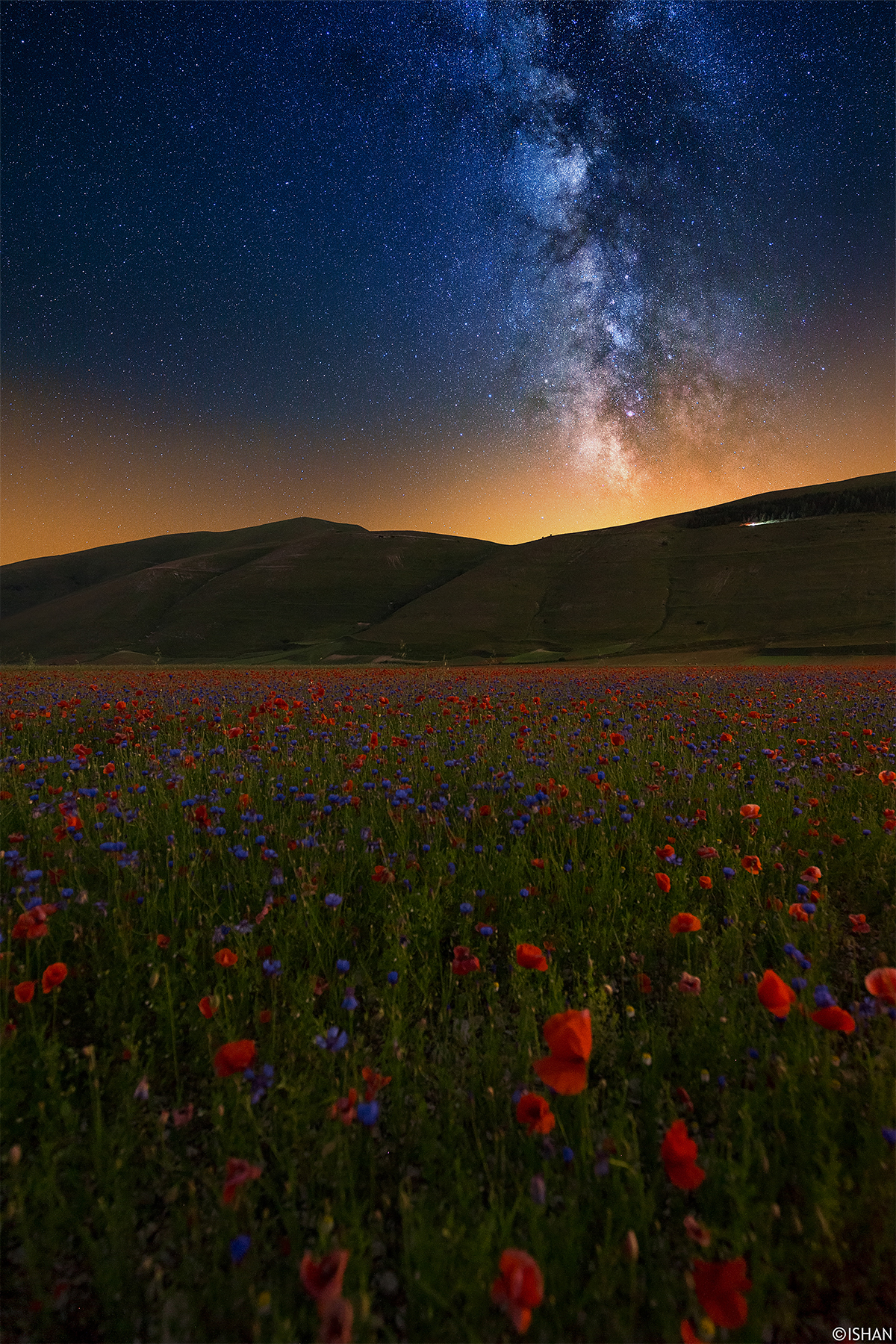 The true light of Castelluccio