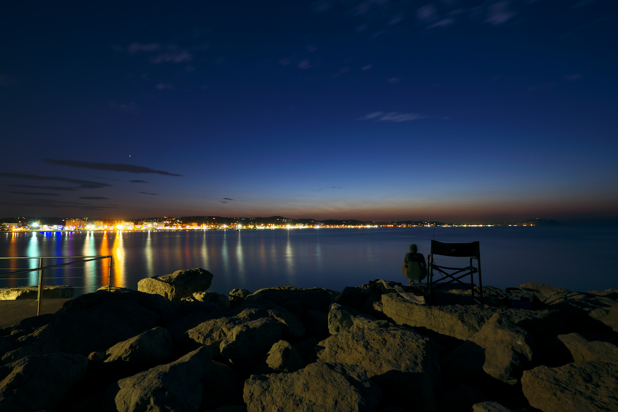 pescando a Civitanova Marche