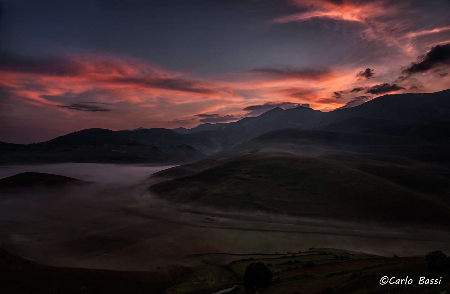 A sunrise on the ground Lost