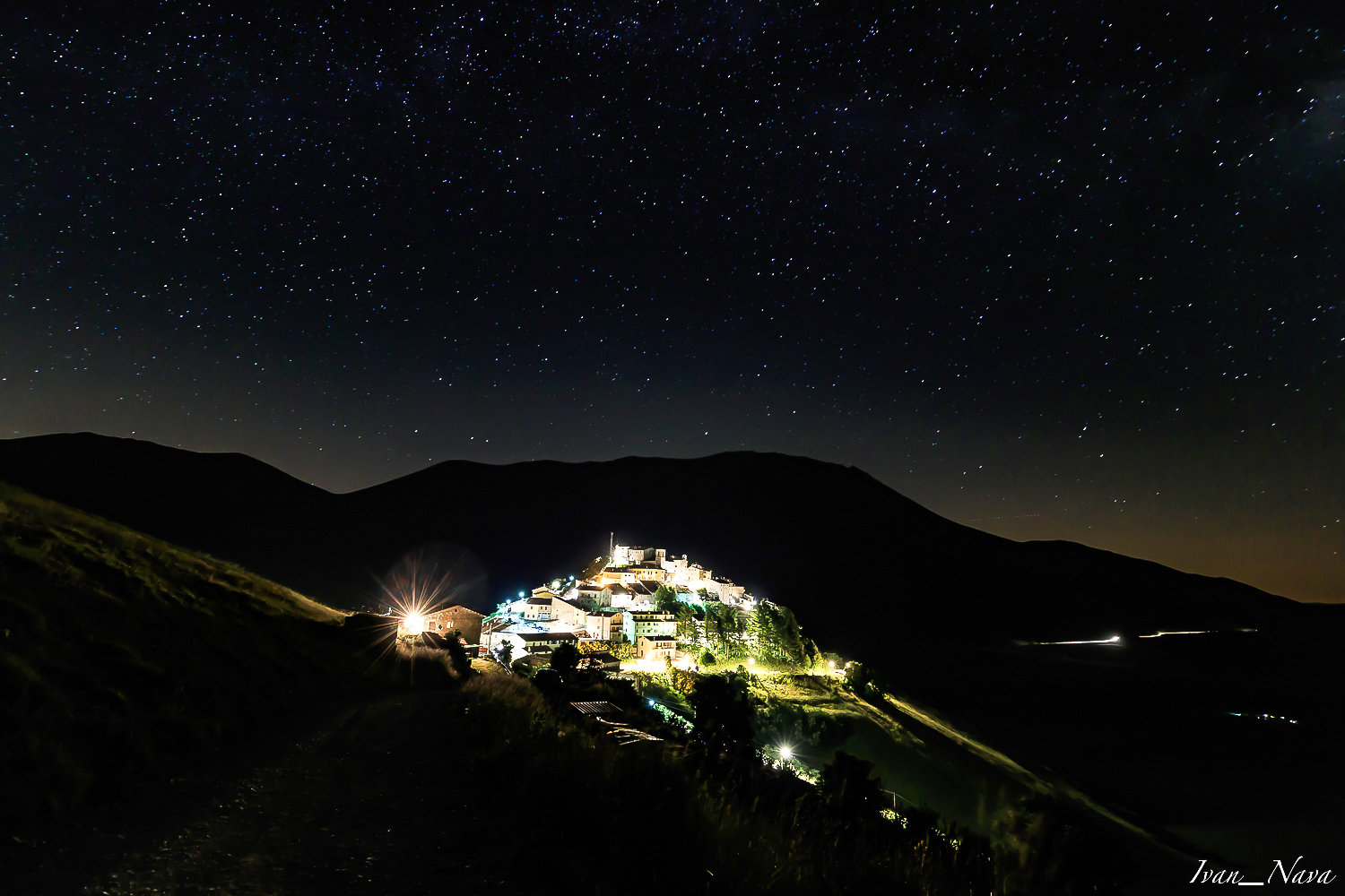 Notte a Castelluccio