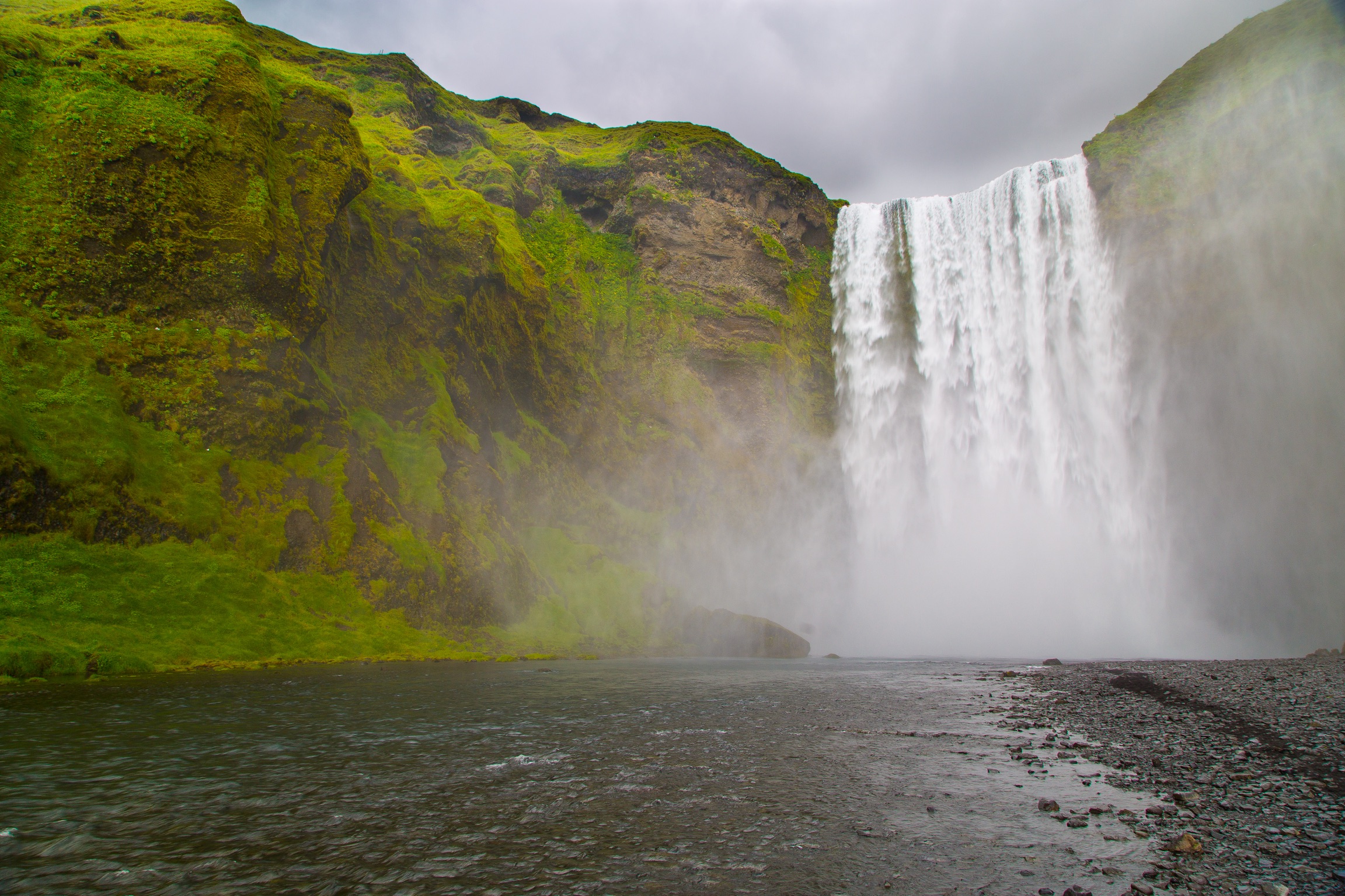 Skogafoss waterfall