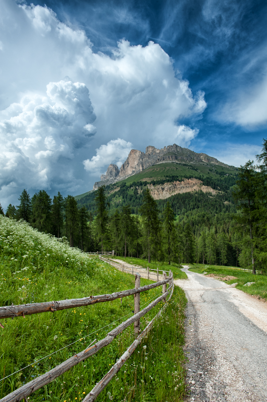 Storm coming in Rosengarten