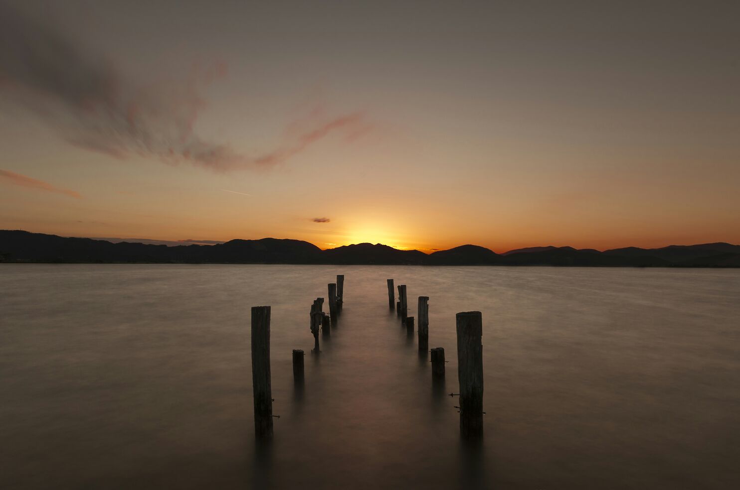 Alba al Lago di Massaciuccoli