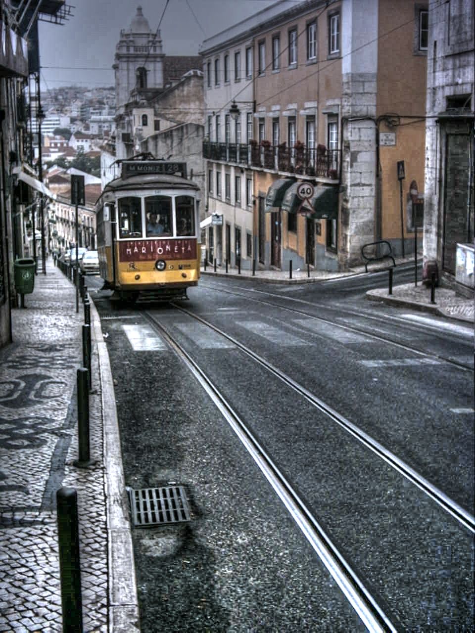 17 Lisbon Funicular Tram