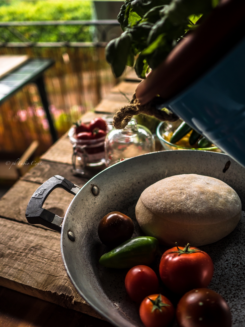 The food much like ...