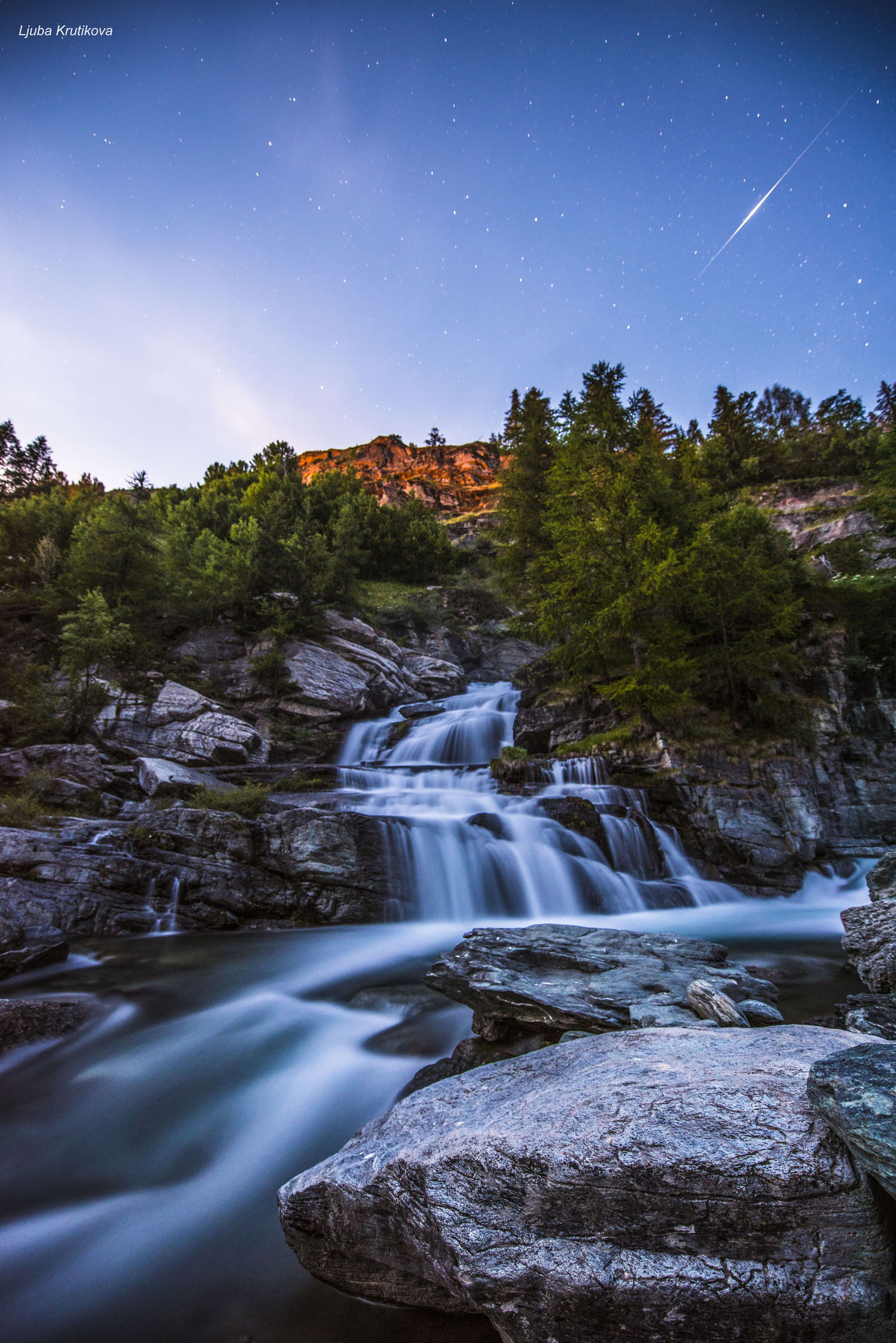 Lillaz waterfalls, Valle d 'Aosta