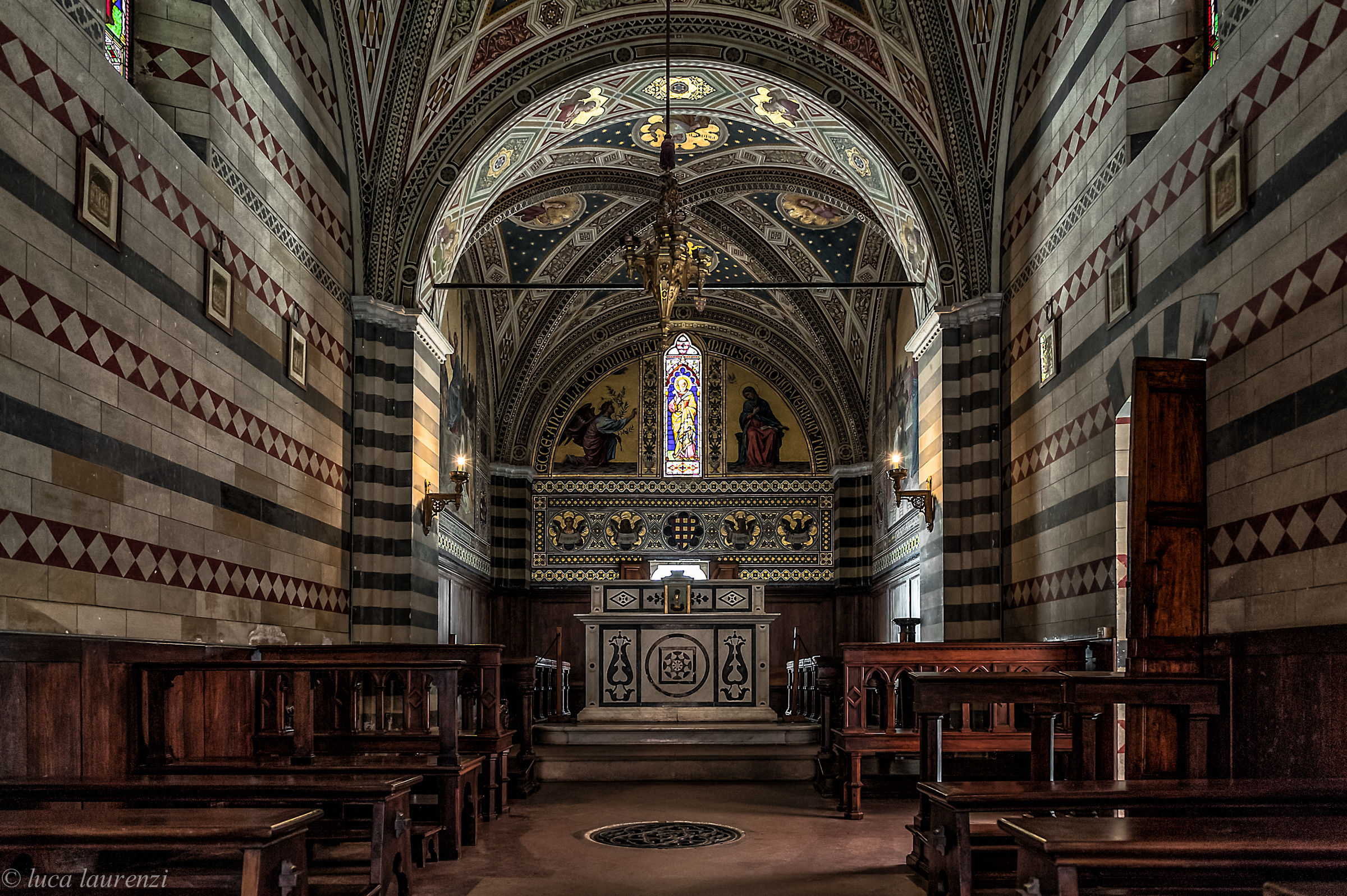 The church of the castle of Brolio