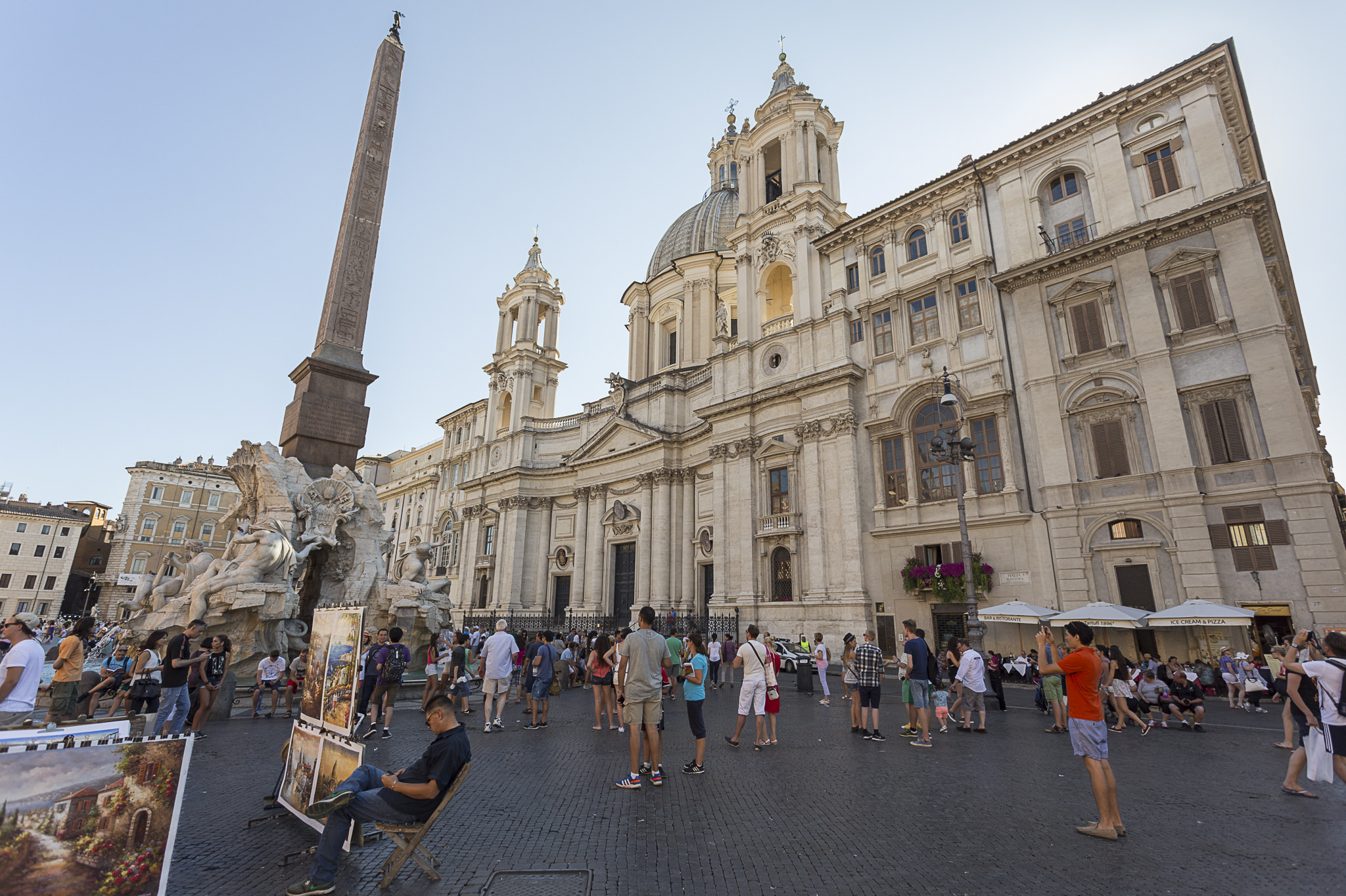 movida in piazza Navona