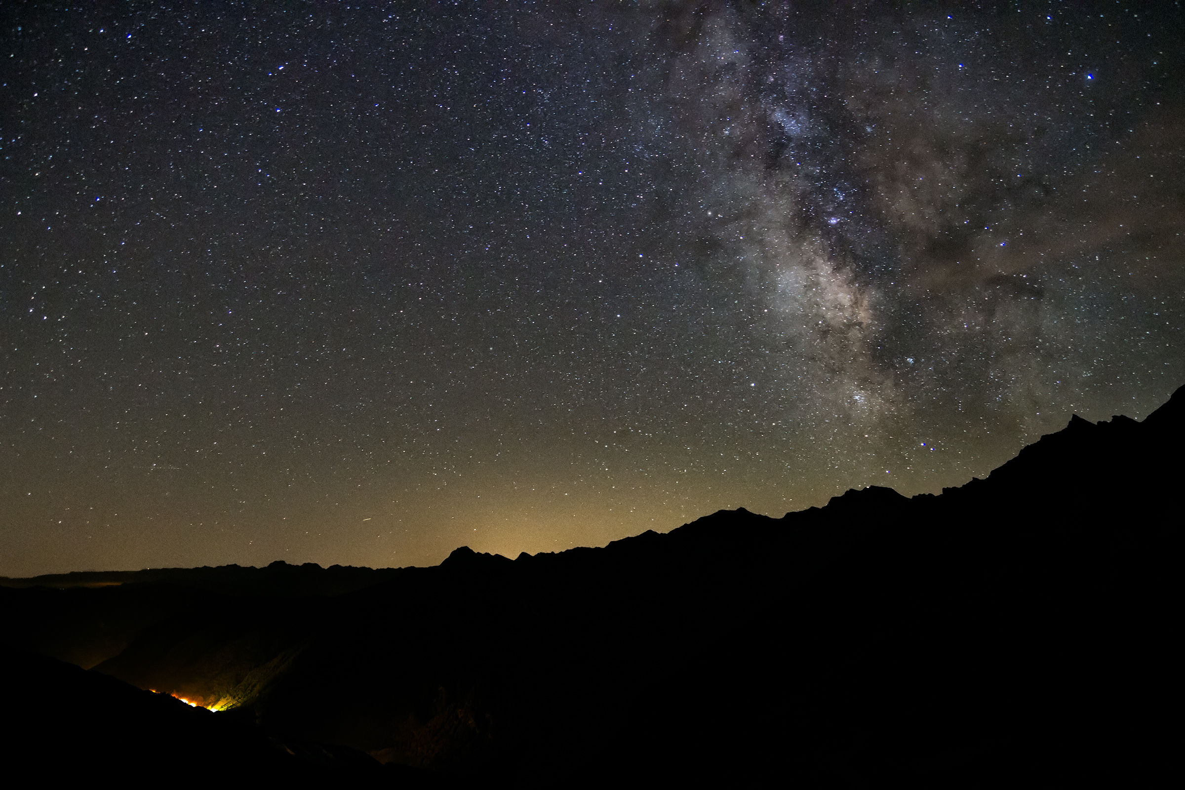 Via lattea e Pontechianale