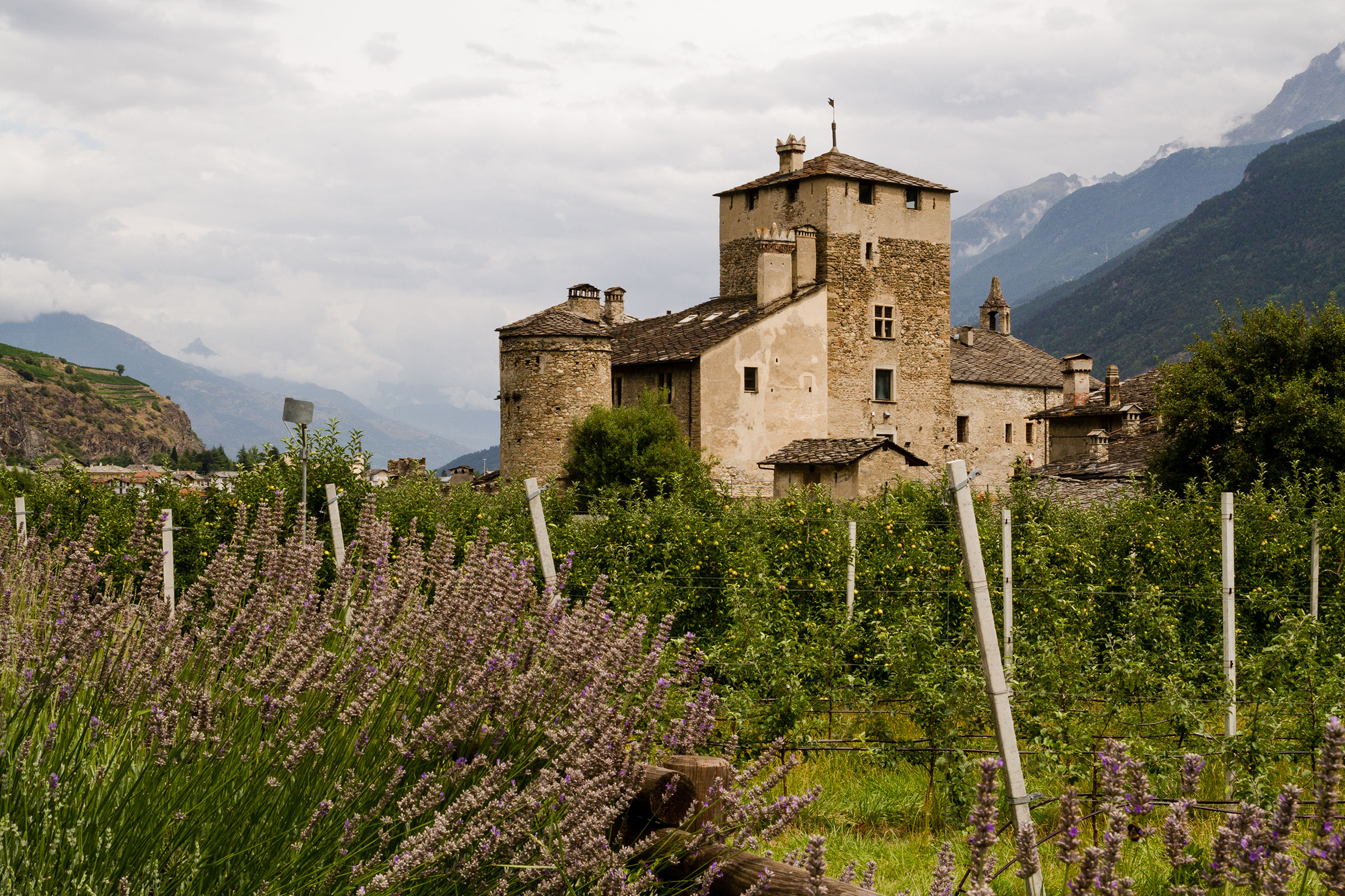 Castle in Val d'Aosta