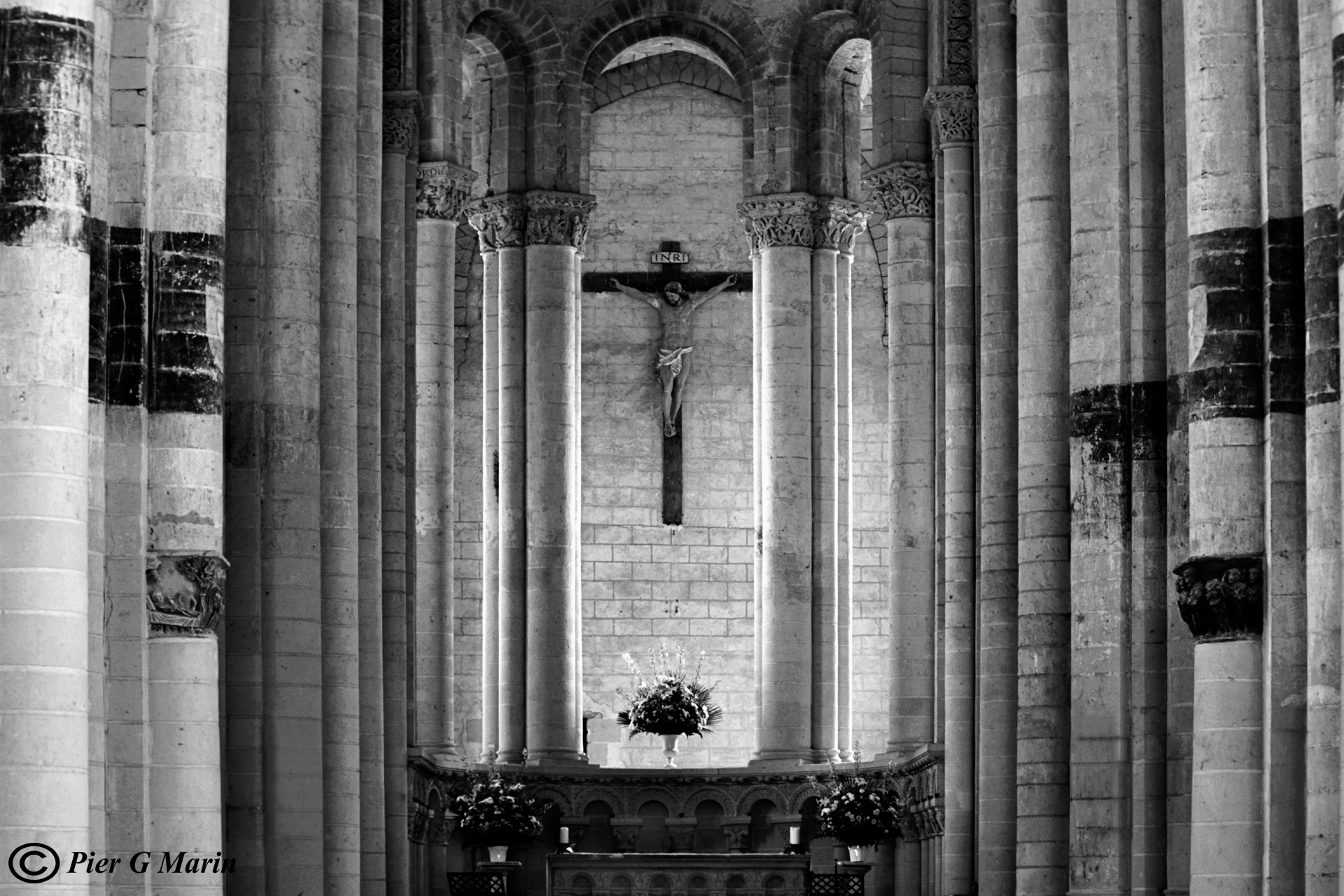 Eglise de Cunault. Loire  (sec. XI)