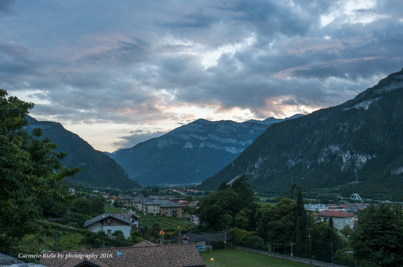Ala al tramonto.Trentino.
