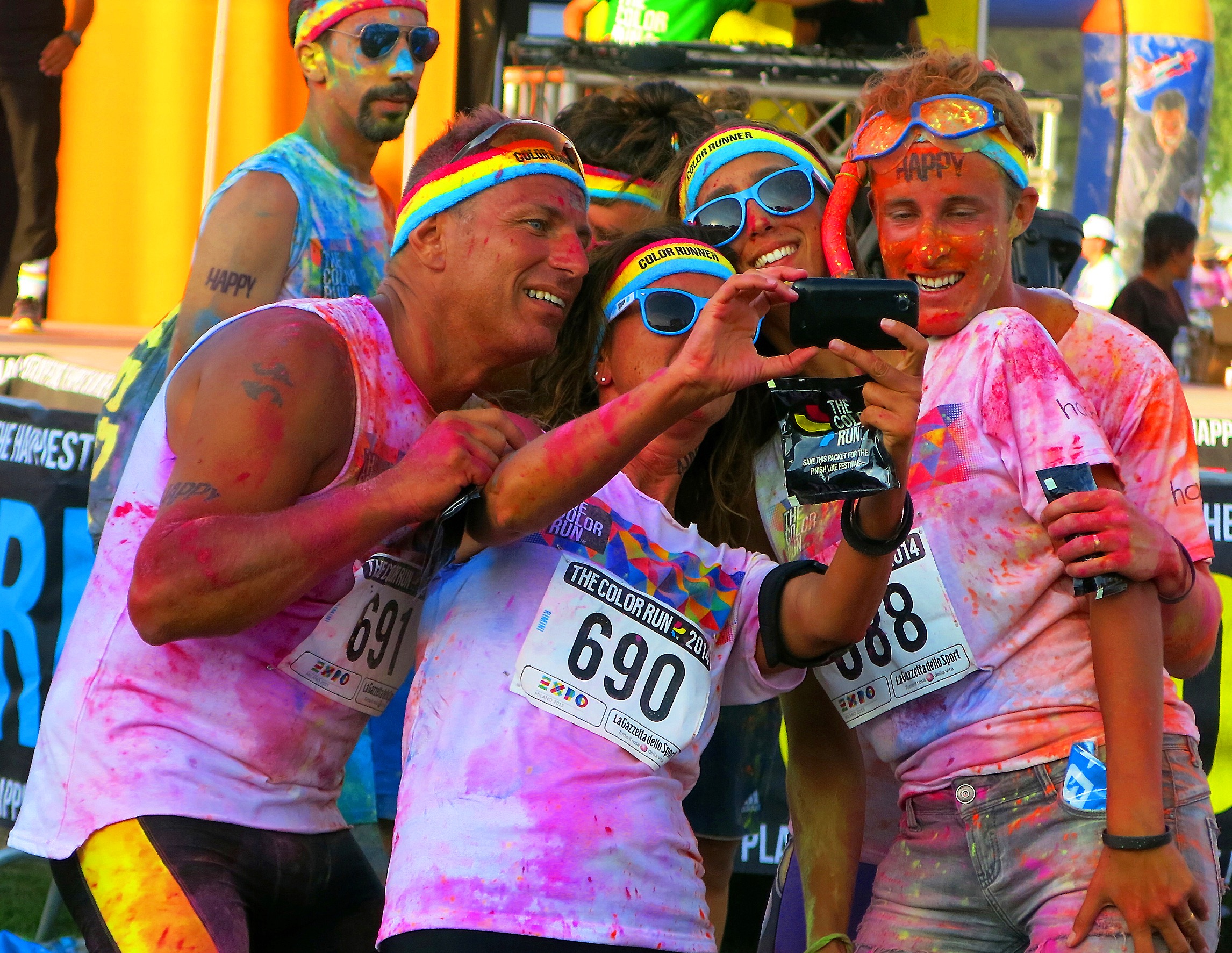 Selfie the Color Run