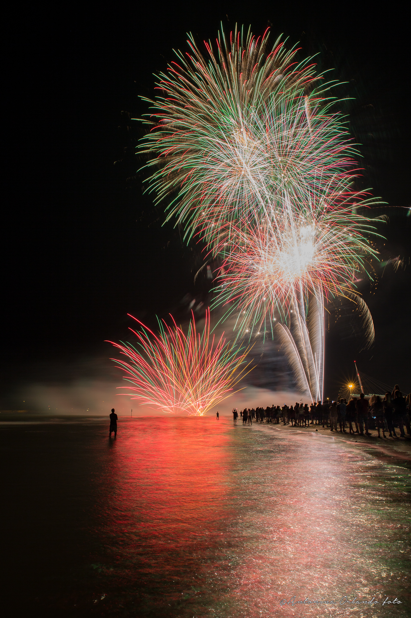 Incendio sul mare !!