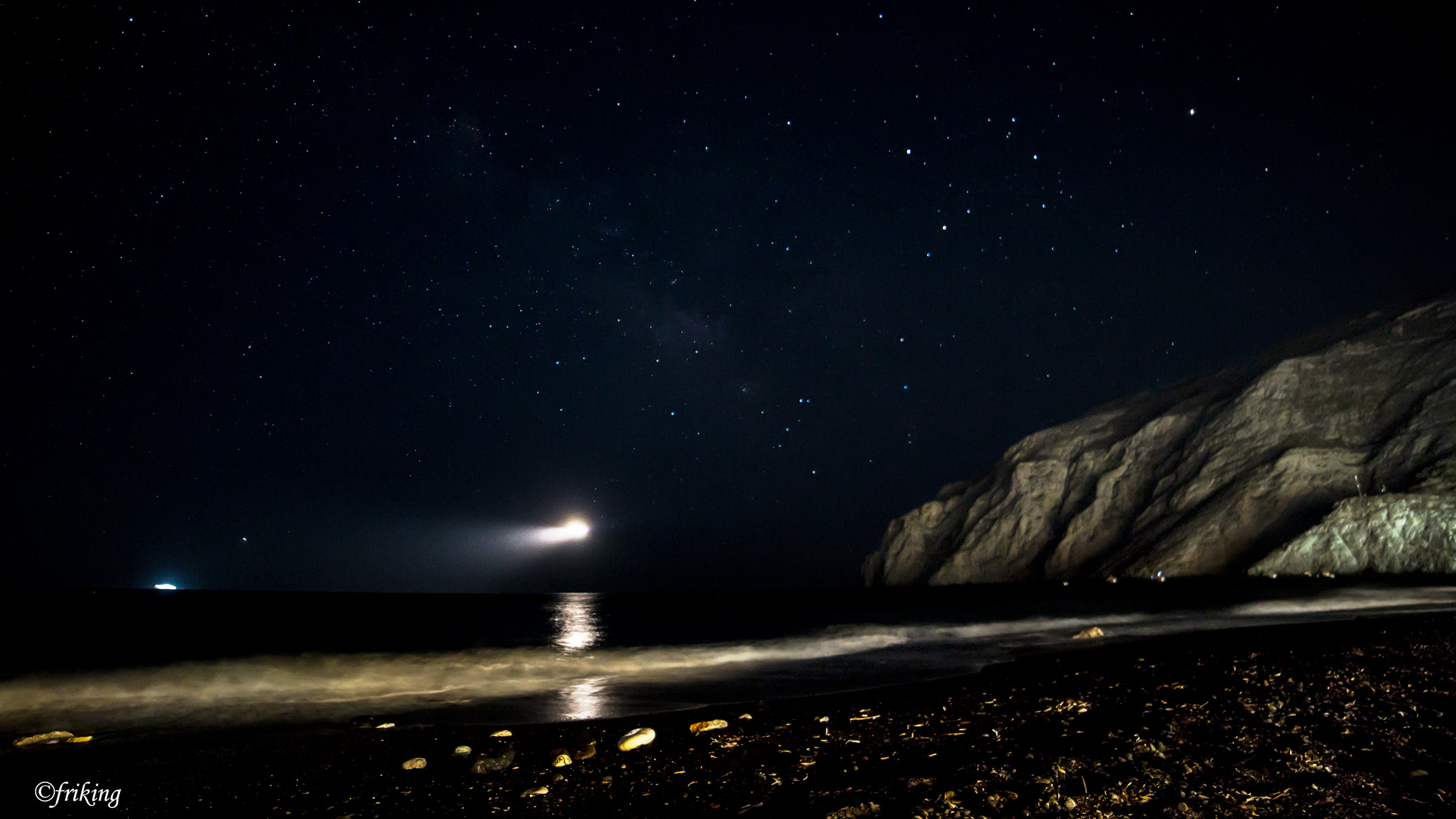 Landing in Santorini