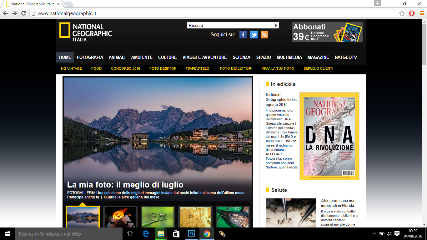 la mia prima su national geographic