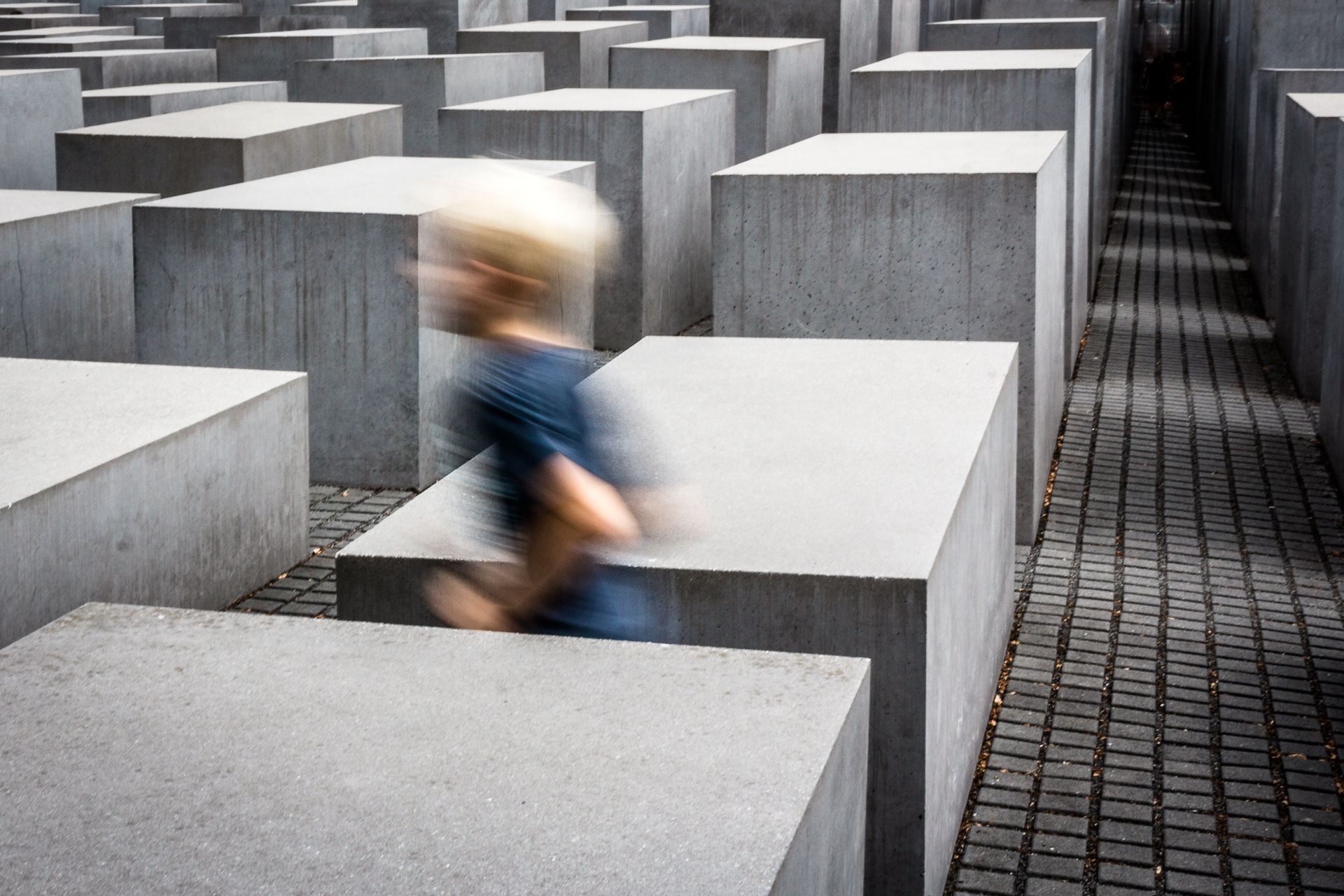 Memorial to the murdered jews of Europe in Berlin
