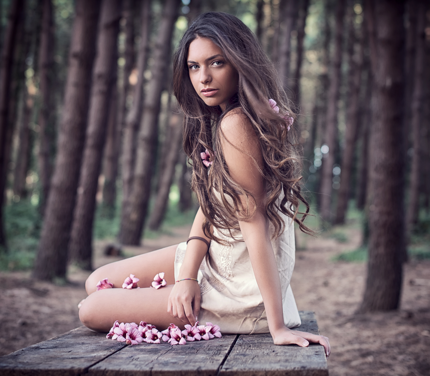 touch me with a flower