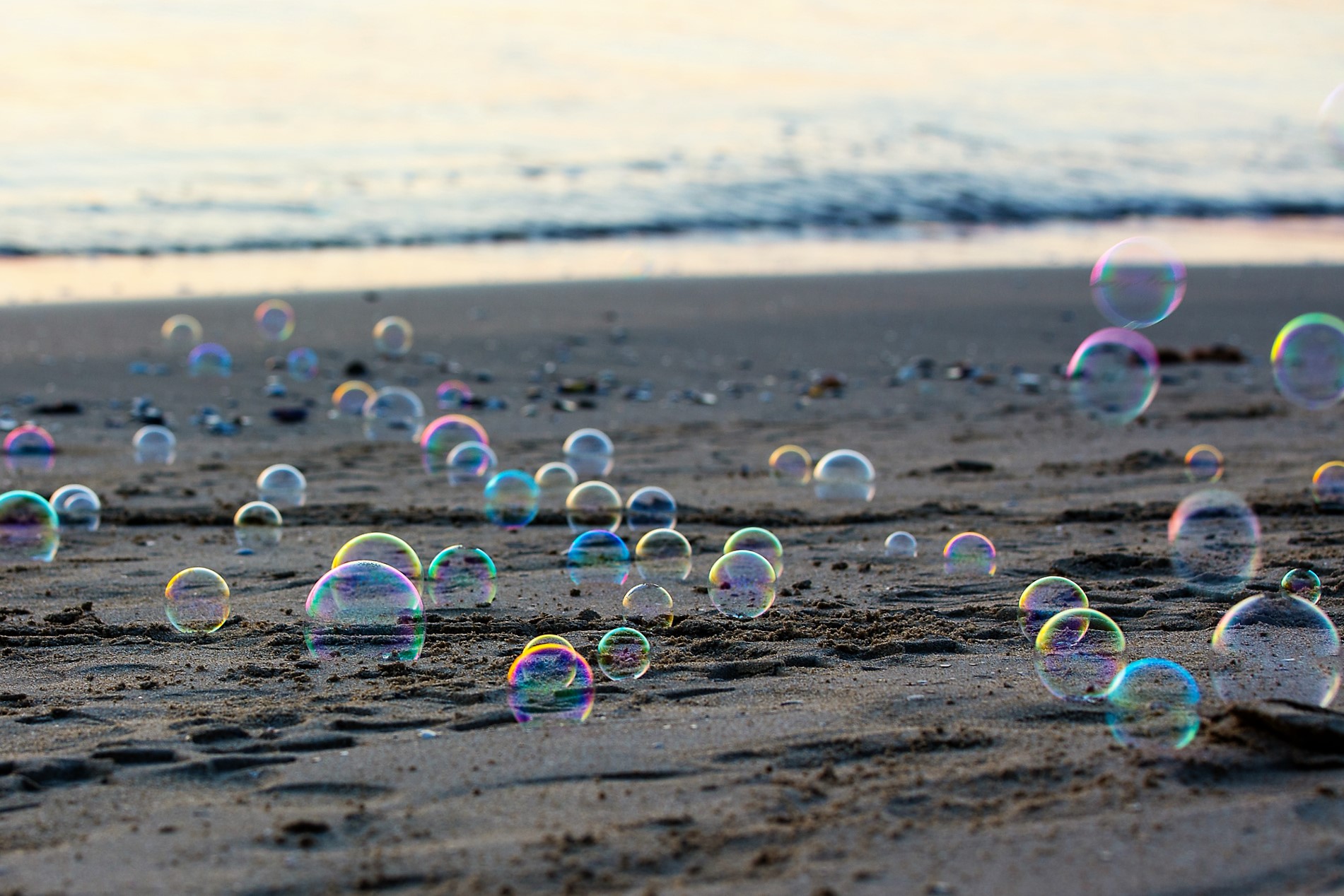 Beached bubbles !!