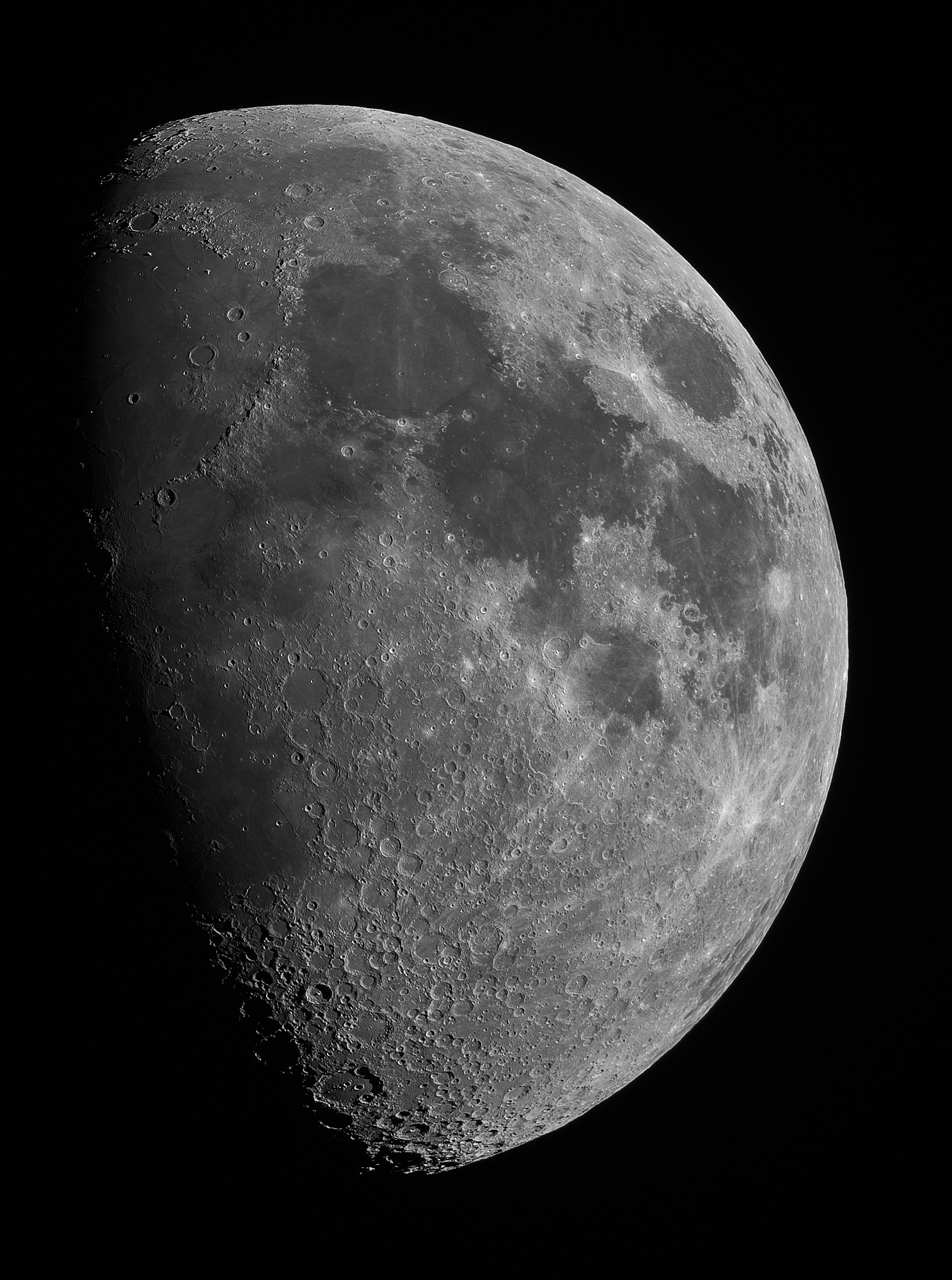 Luna al primo quarto