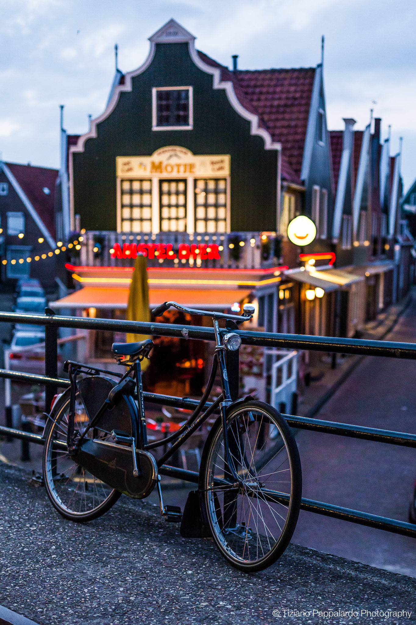 Bicycle in the evening