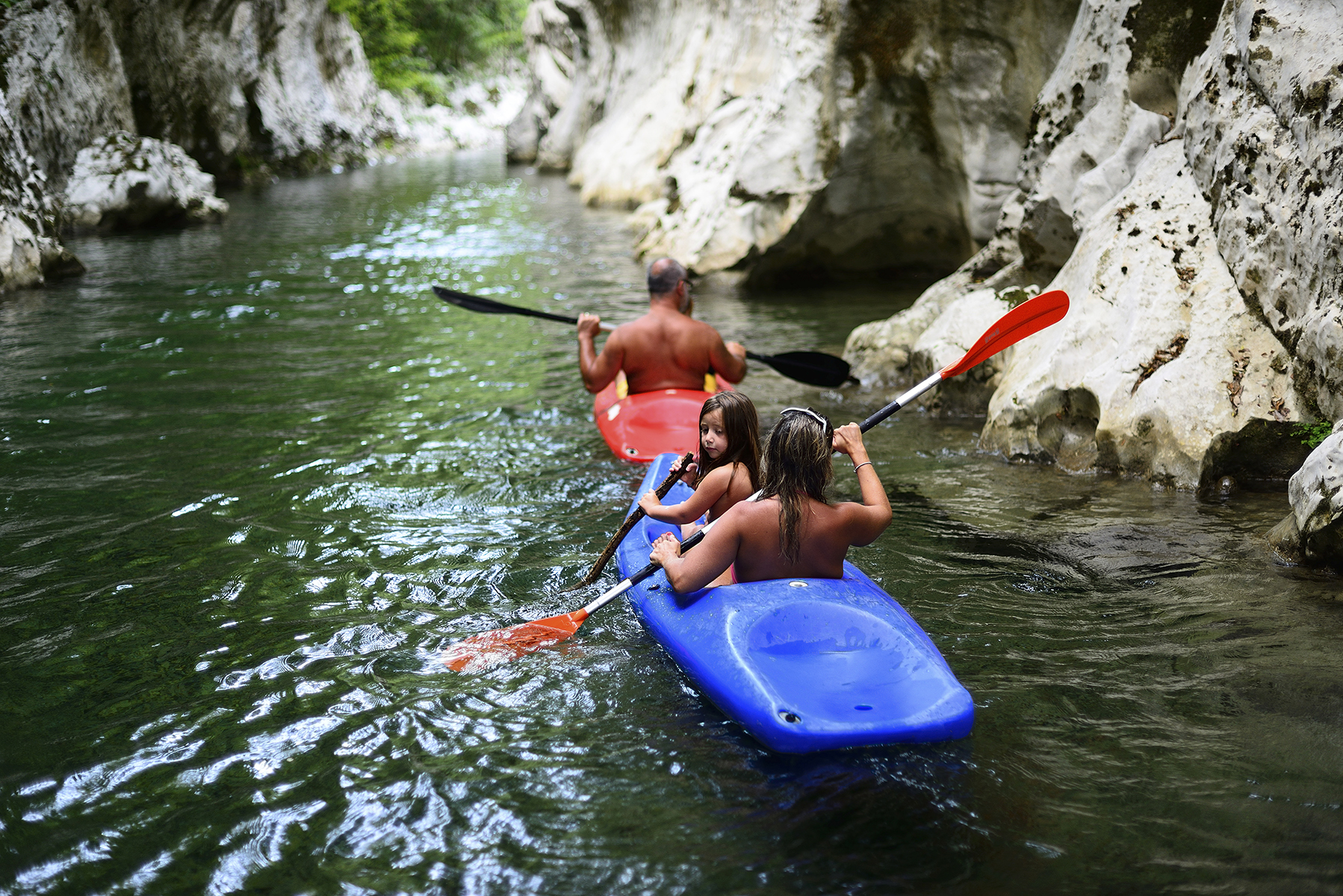 "Mom I can paddle with sticks? .."
