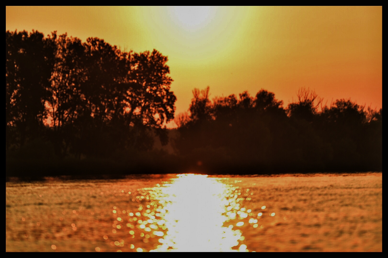 Sunrise in the Danube Delta