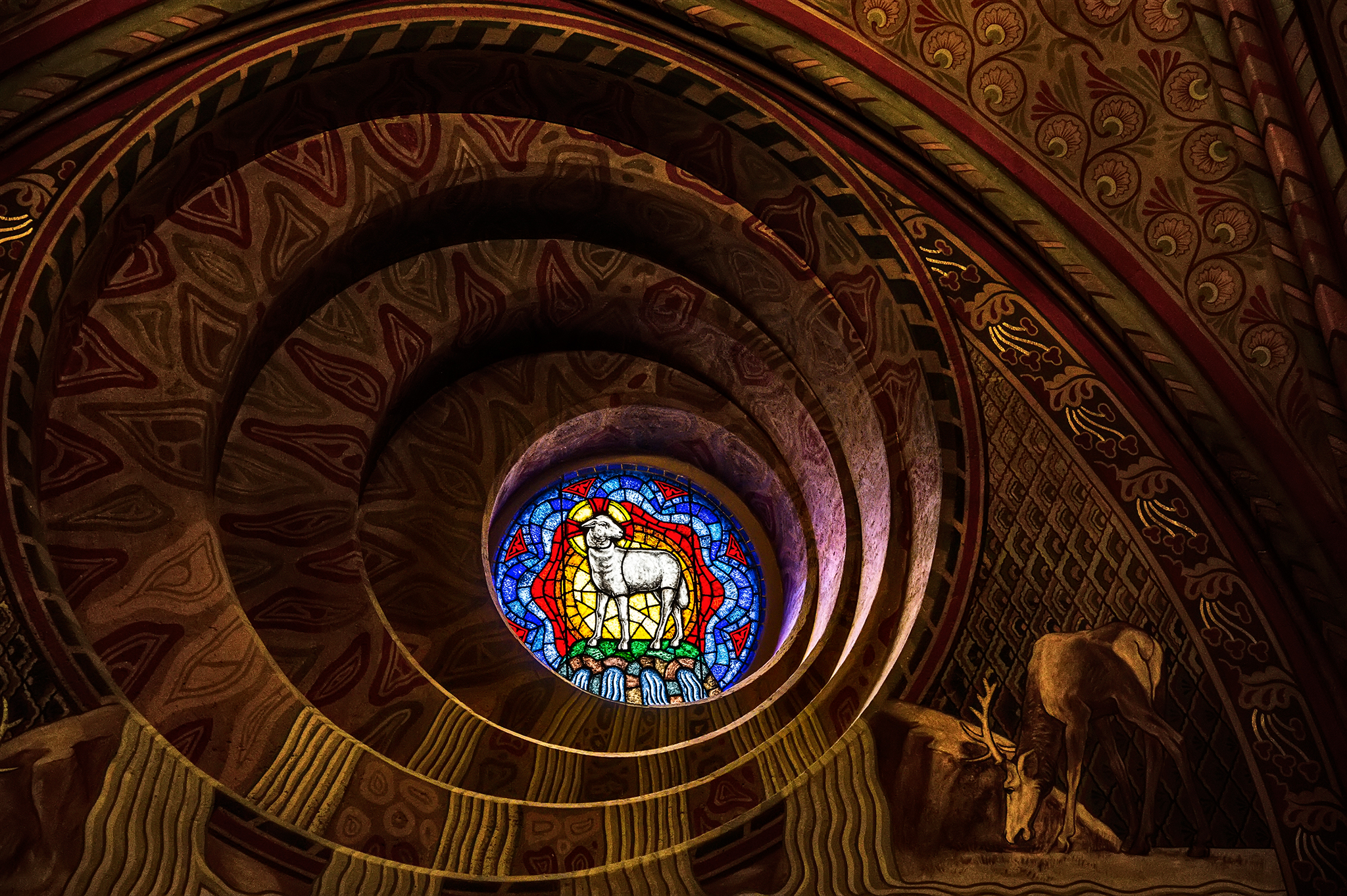 The Ways of Faith - Church Stained Glass Window by Mattia - ...