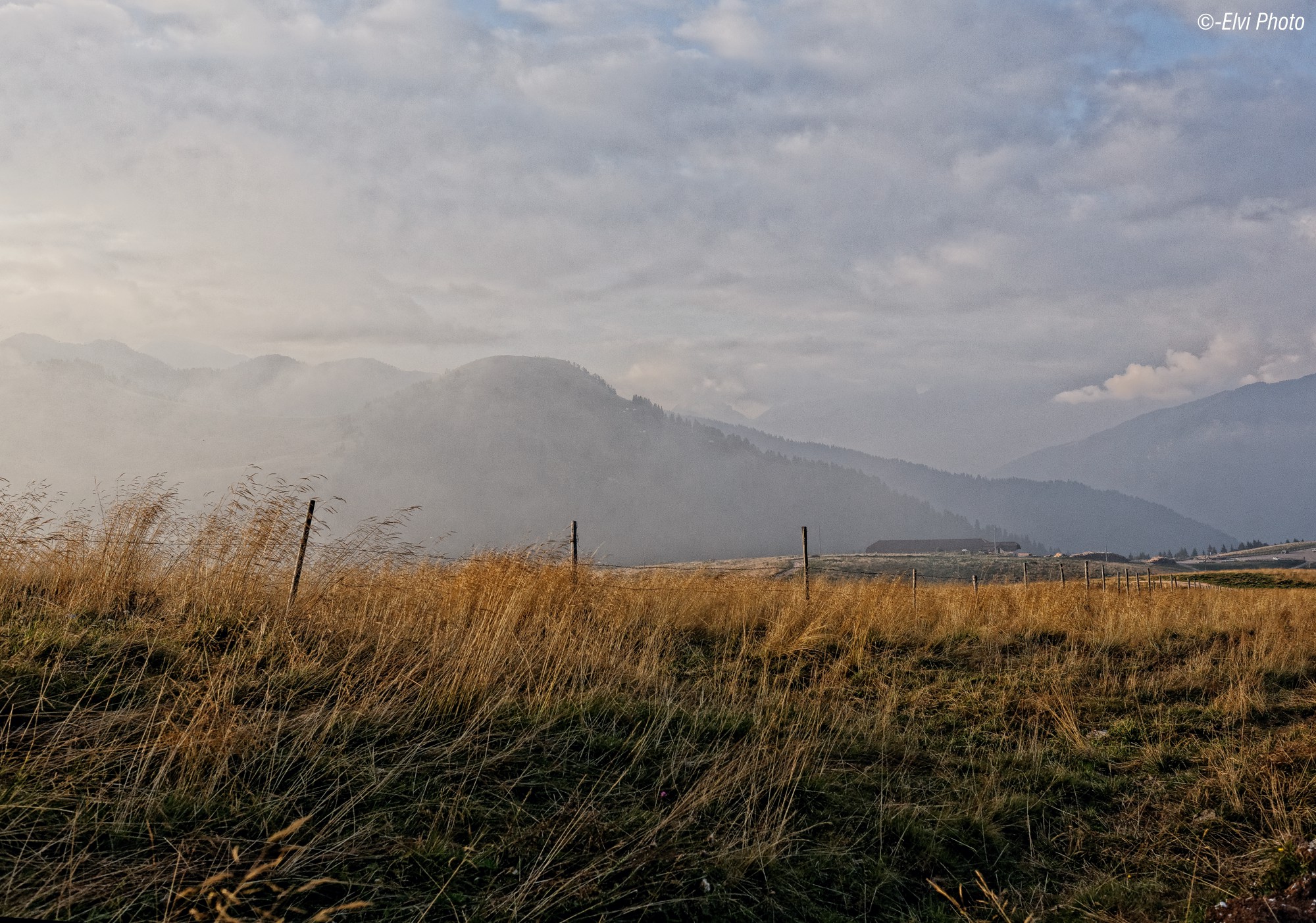 Si alza un pò di nebbia