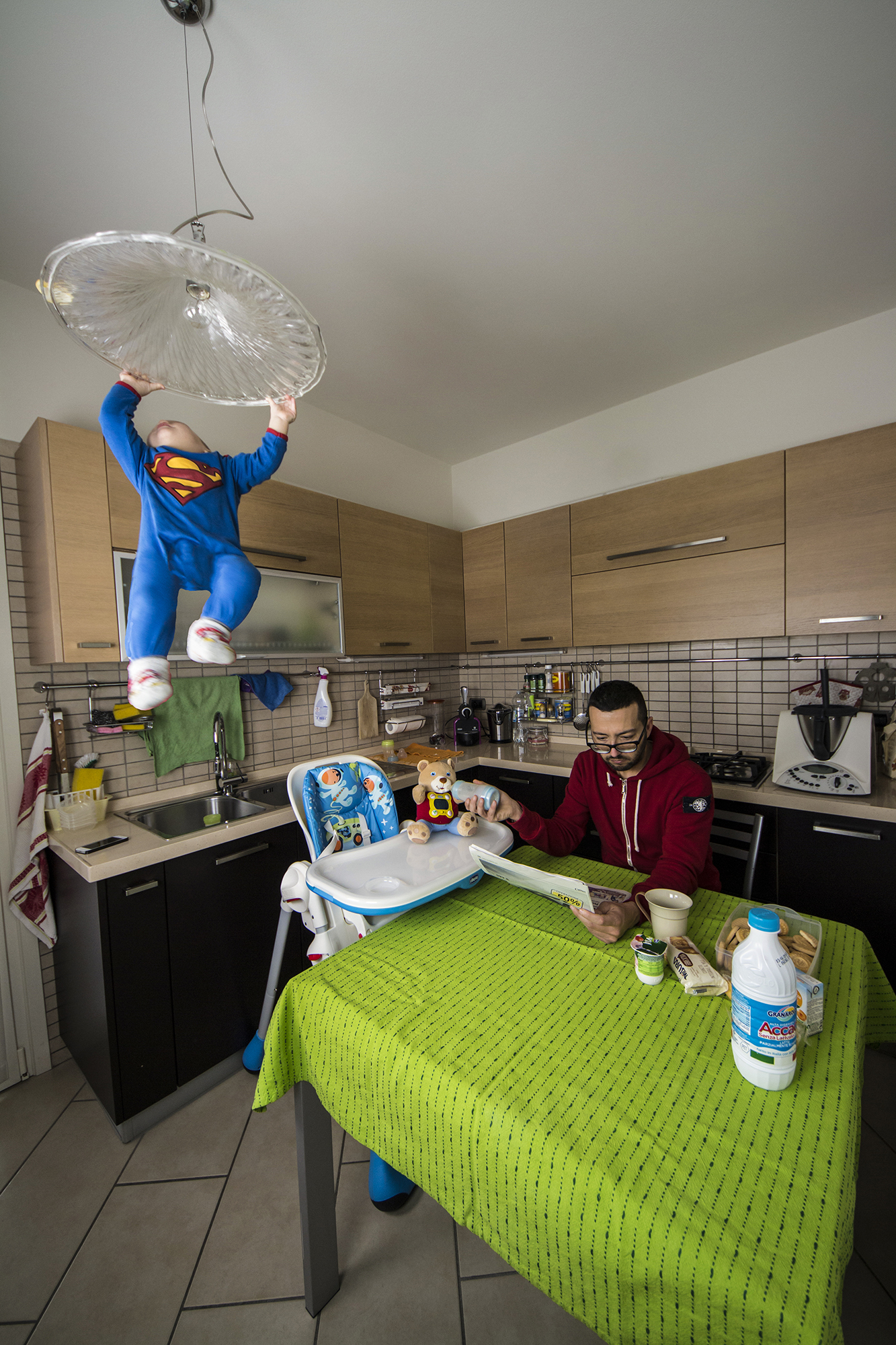 sometimes just a moment of distraction