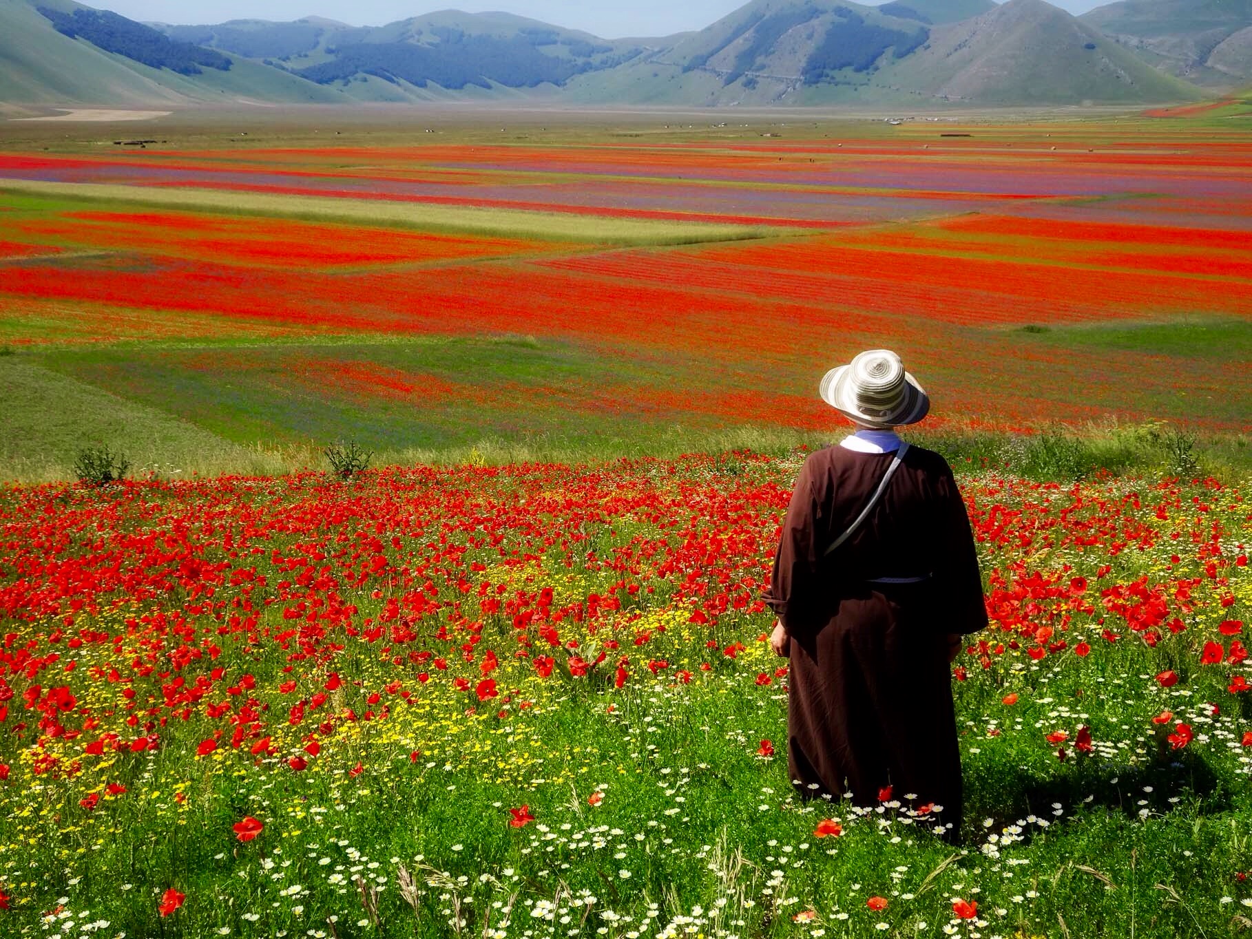 Una suora contempla il paradiso!