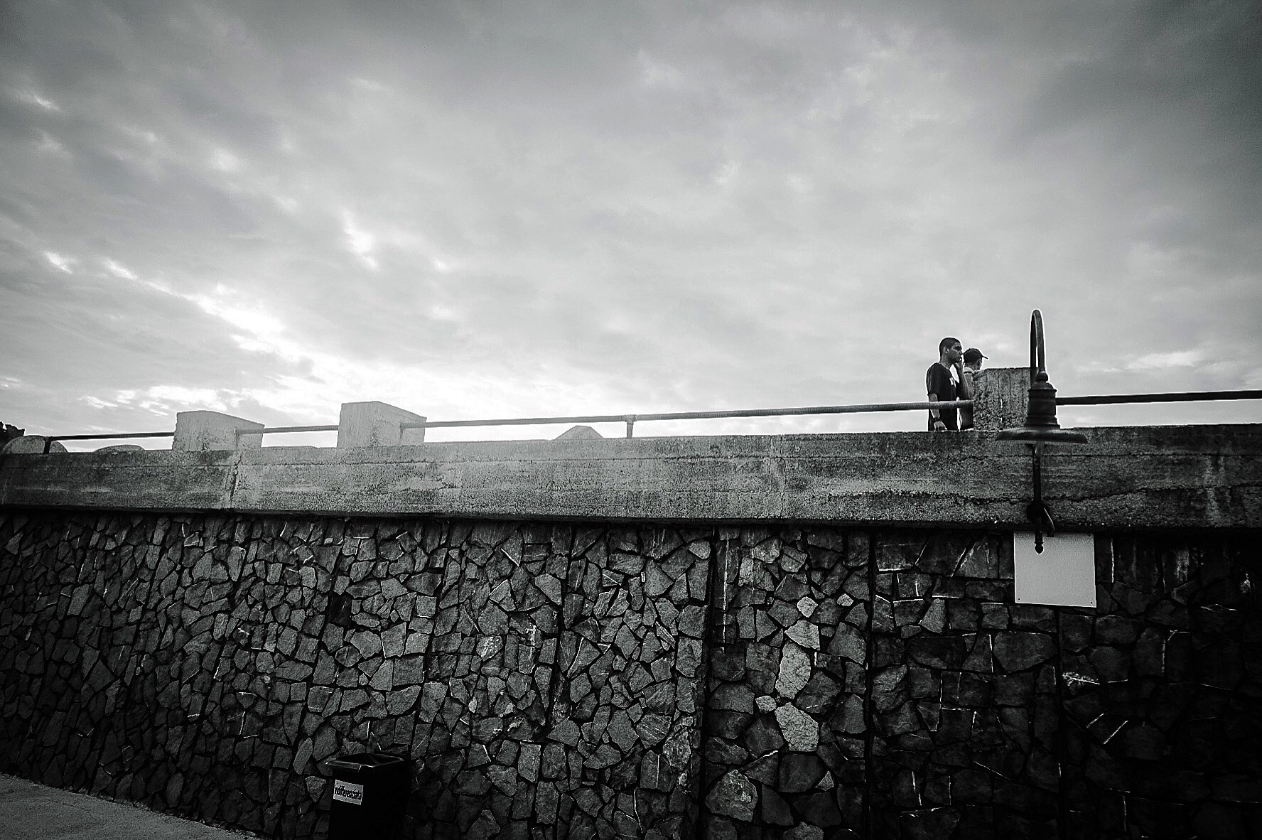 Passeggiando sul molo