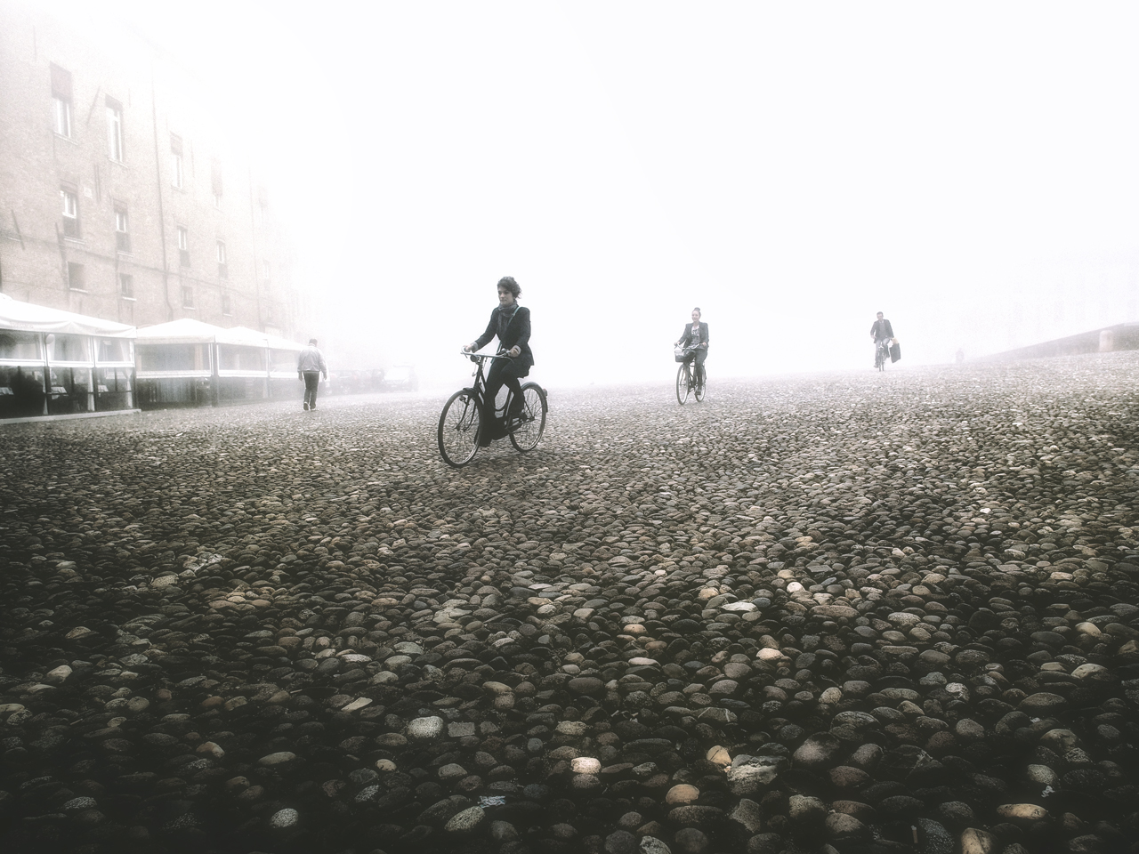 Nebbia in città